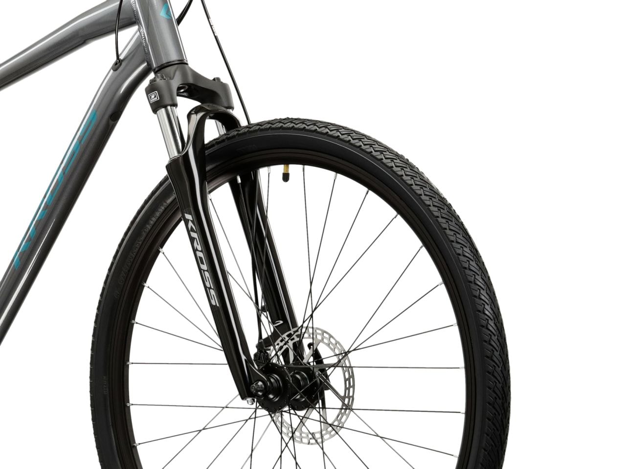 Kross Crossrad »Evado 3.0 grau« 16 Gang Shimano ACERA M3020 Schaltwerk Kettenschaltung