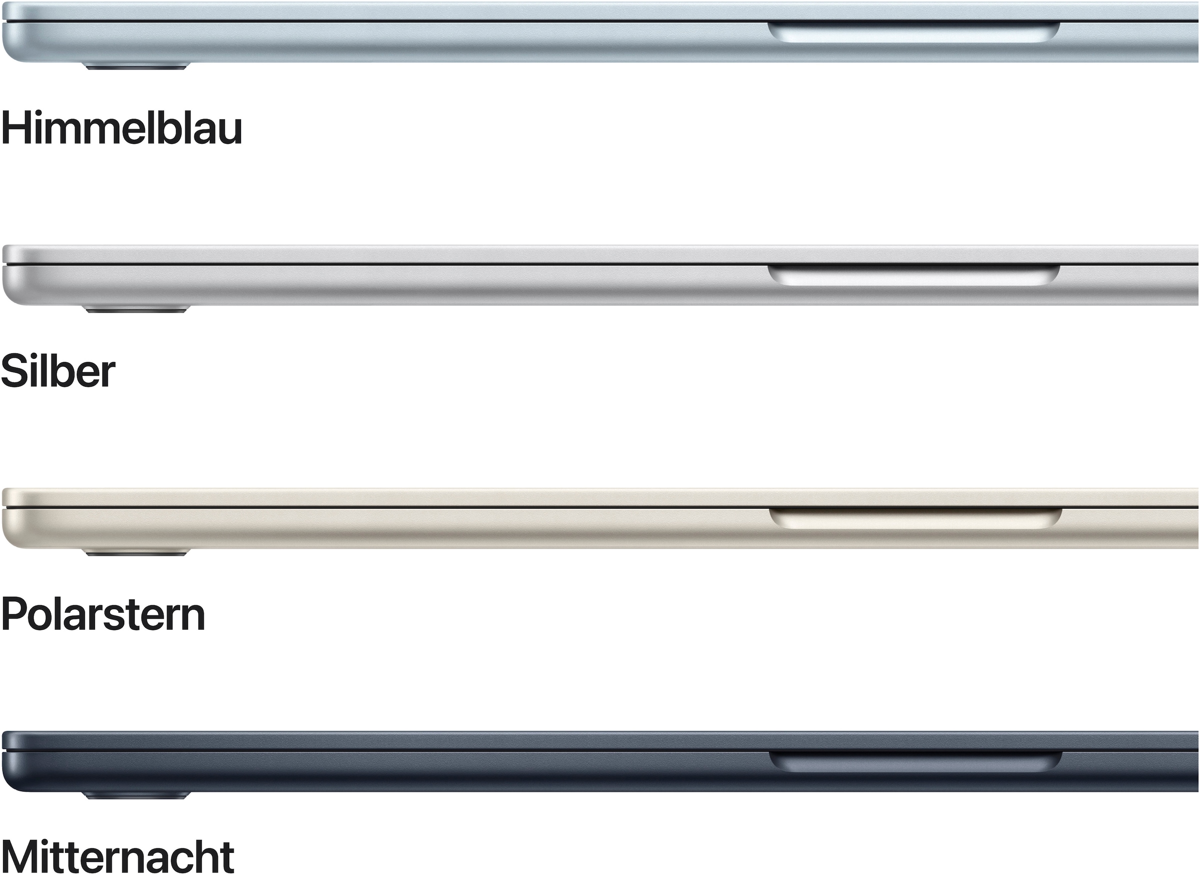 Apple Notebook »MacBook Air 15" (2025)«, 38,86 cm, / 15,3 Zoll, Apple, M4, 10-Core CPU, 256 GB SSD