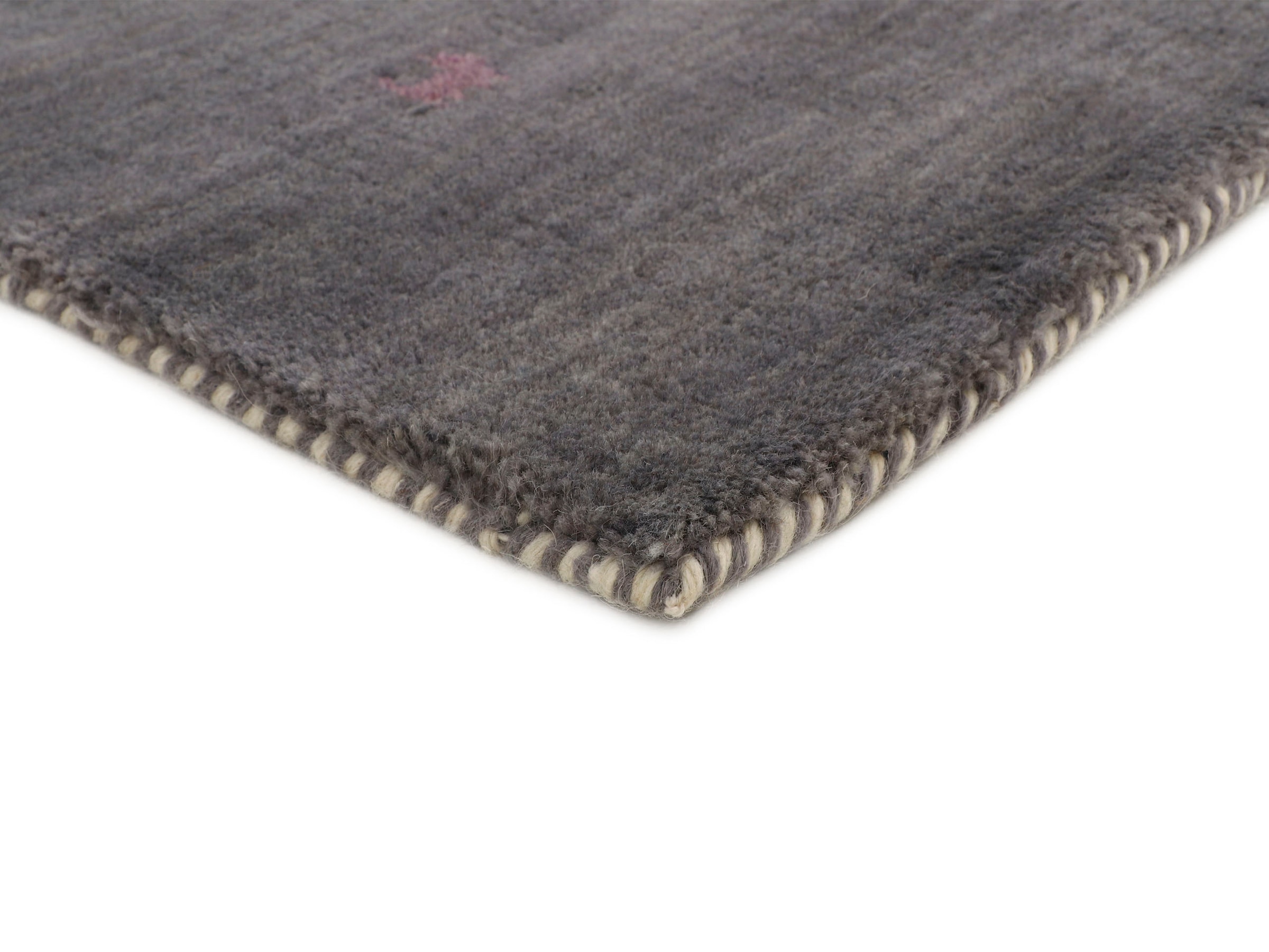 3. Bild von carpetfine Wollteppich »Gabbeh Uni«, rechteckig, reine Wolle, handgewebt, Gabbeh Loom Tiermotiv, auch als Läufer
