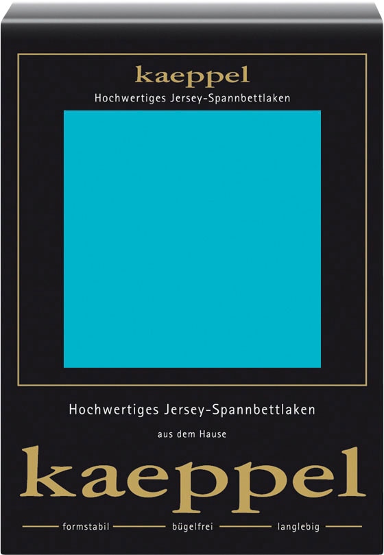Kaeppel Spannbettlaken »Single Jersey Mako Elasthan«, aus 97% Baumwolle und günstig online kaufen