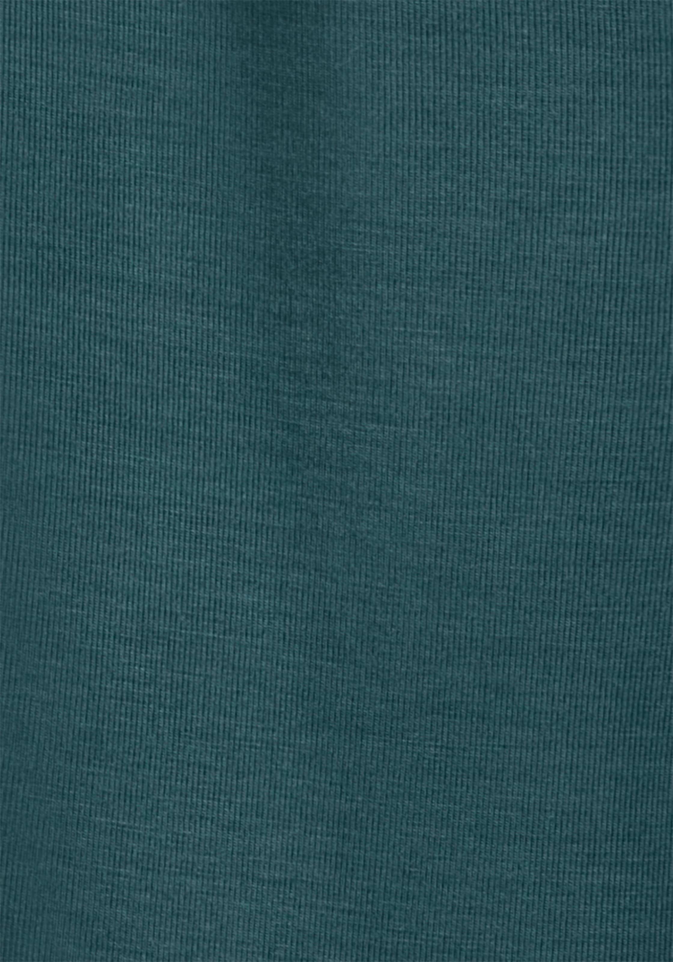 LASCANA 3/4-Arm-Shirt, zarter bestellen am Ausschnitt online mit Raffung