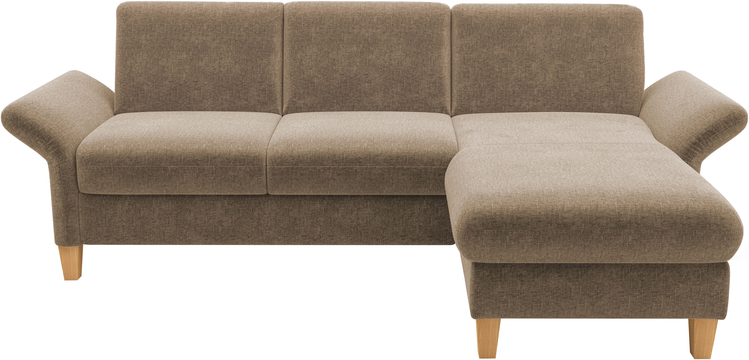 Home affaire Ecksofa "Rochelle, L-Form", wahlweise mit Armteilverstellung, günstig online kaufen