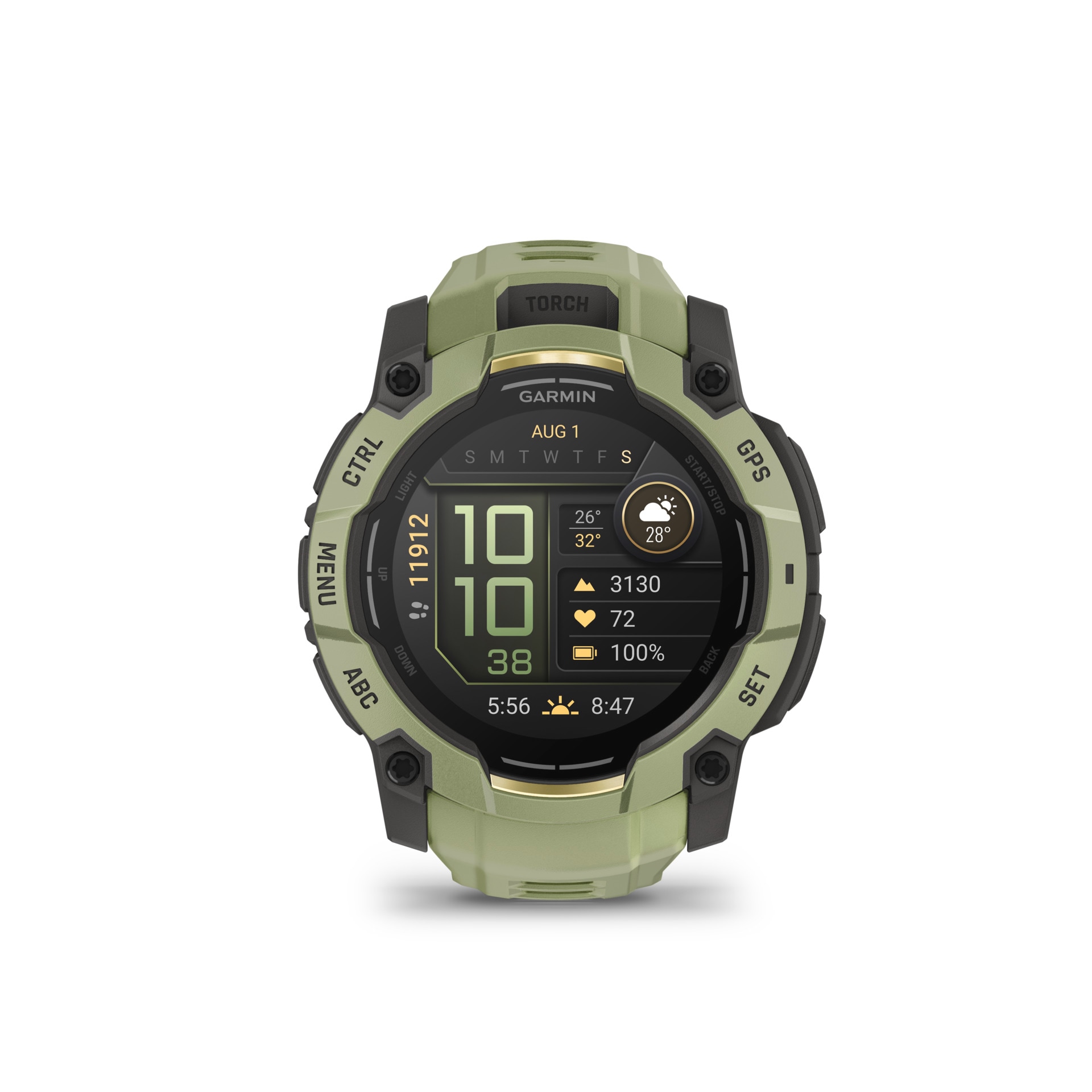 Garmin Smartwatch »Instinct 3 AMOLED - 50 mm«(/ 1,3 ″)