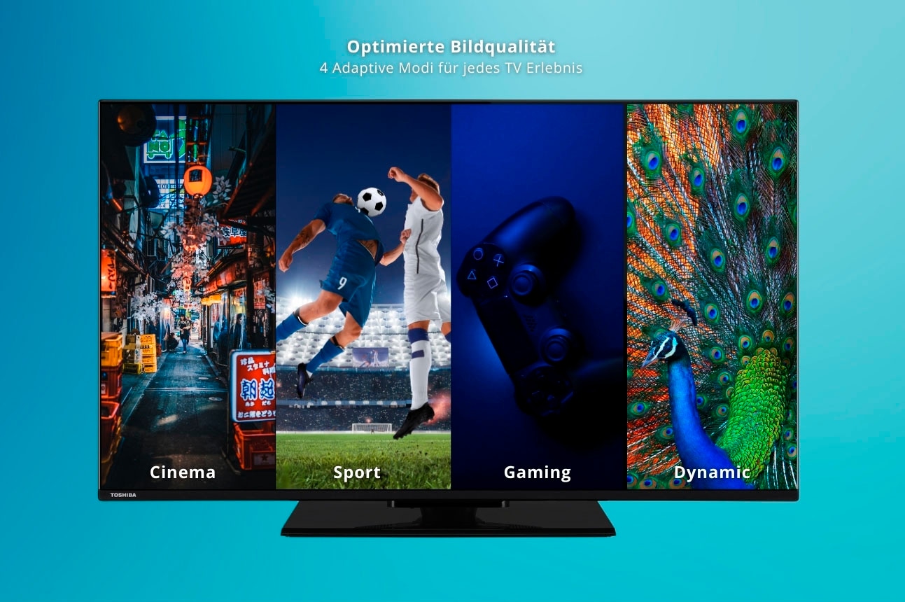 Toshiba LED-Fernseher »65UV3463DA«, 4K Ultra HD, Smart-TV