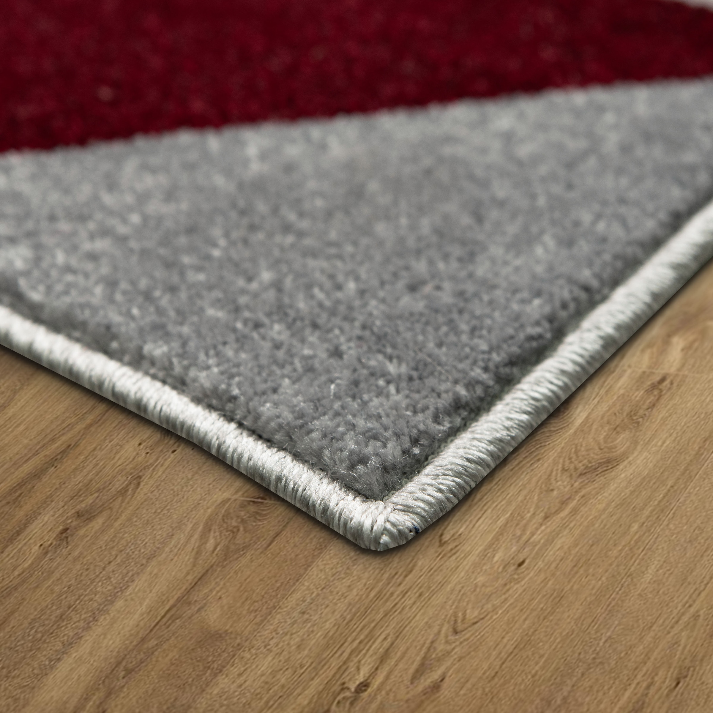 my home Teppich »Berlad Geo«, rechteckig, 9 mm Höhe, mit besonders weichem Flor, Kurzflor, modernes geometrisches Design