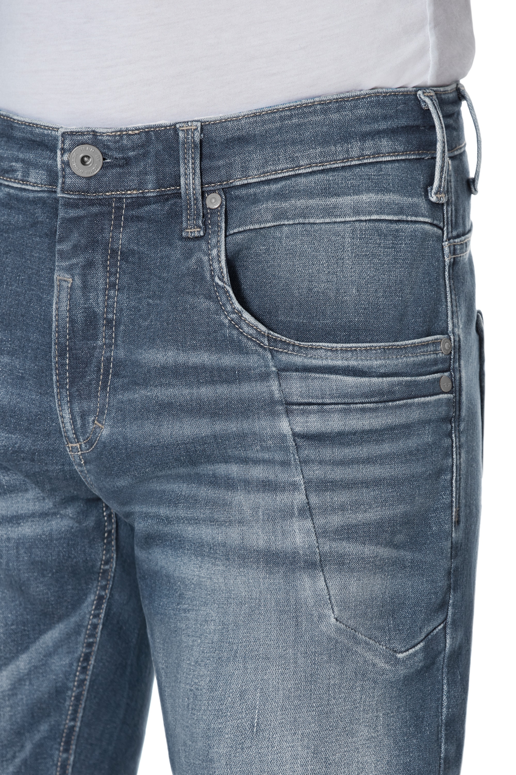 HERO by John Medoox 5-Pocket-Jeans »Baxter Denim Relaxed Fit«, Relaxed Fit Casual Clean Wash Denim Jeans für Herren