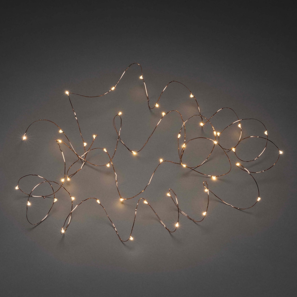 KONSTSMIDE LED-Lichterkette »Weihnachtsdeko aussen«, 100 St.-flammig