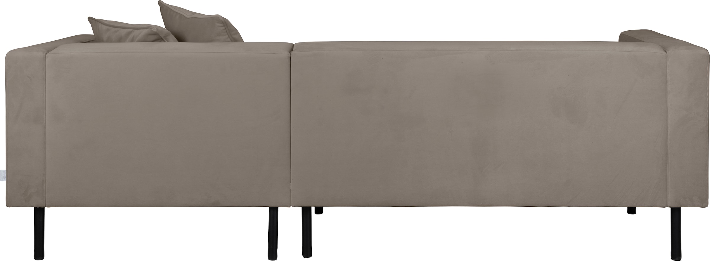 Guido Maria Kretschmer Home&Living Ecksofa »Lillibeth L-Form Designsofa, Maße B/T/H: 240/173/83 cm«, Zierkissen als Wendekissen, in Samtoptik oder Cord
