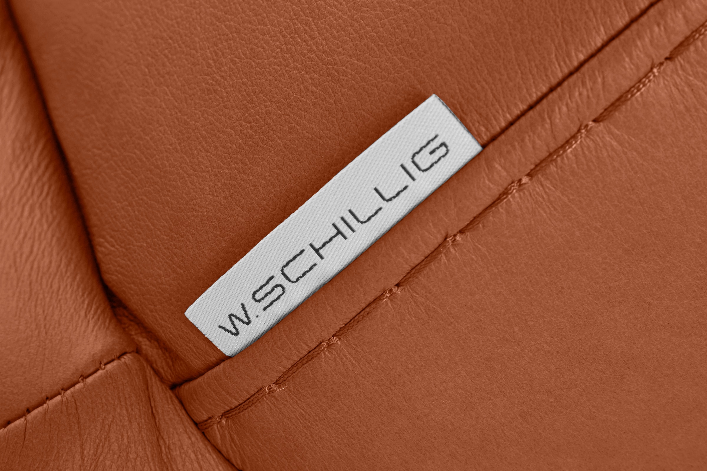 W.SCHILLIG 2,5-Sitzer »montanaa«, mit Metallkufen in Silber matt, Breite 232 cm