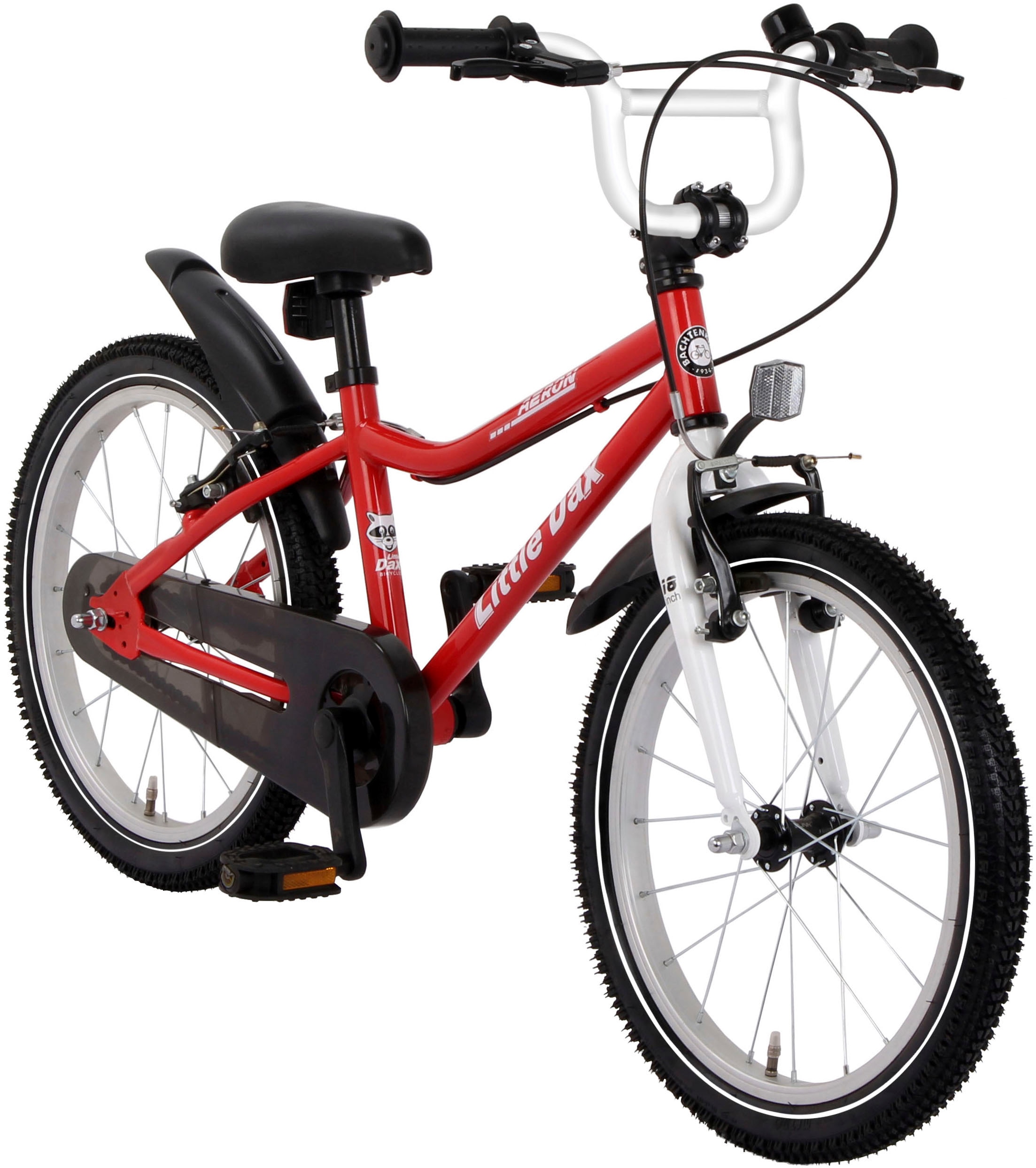 Bachtenkirch Kinderfahrrad »14" Little-Dax "AERON", rot« 1 Gang ohne Schaltung