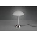 TRIO Leuchten Schreibtischlampe »Pilz«, E14, 1 St., E14 Tischleuchte mit Touchdimmer und Glasschirm
