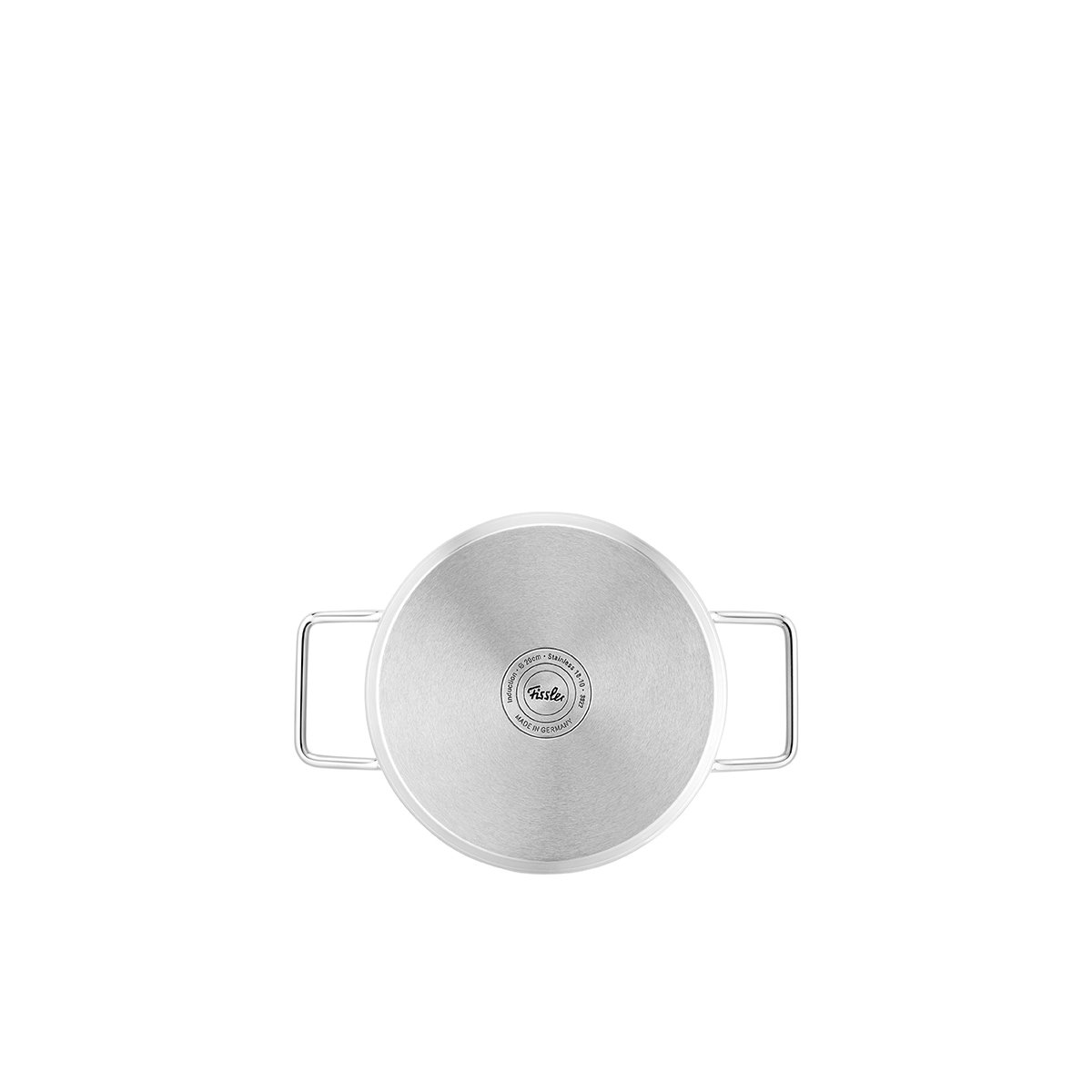 Fissler Topf-Set »Fissler Pure Collection«, Edelstahl 18/10, (Set, 4 tlg., Kochtopf 20/24cm; Bratentopf 20/24cm), backofengeeignet (bis 180°C);superthermic Boden; Made in Germany