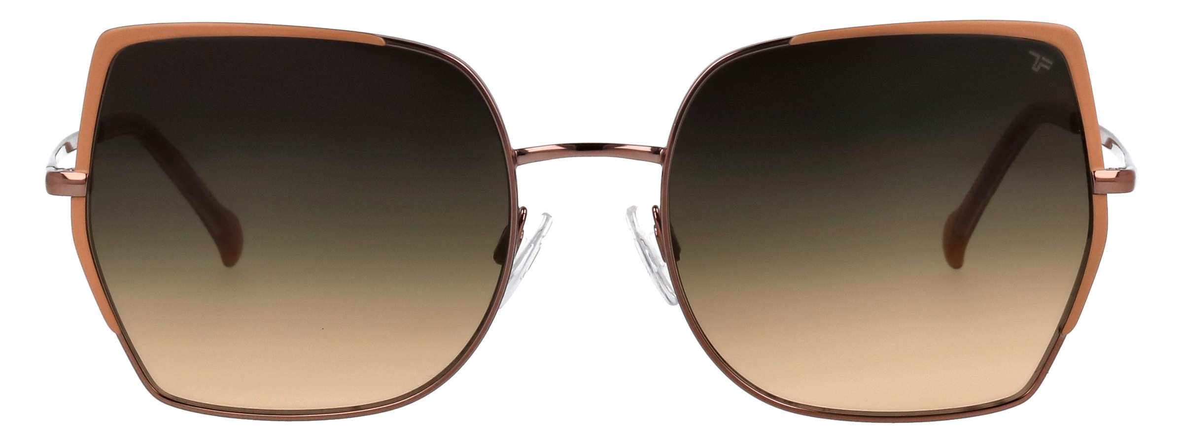 TITANFLEX Sonnenbrille »Sonnenbrille« haselnuss metallic