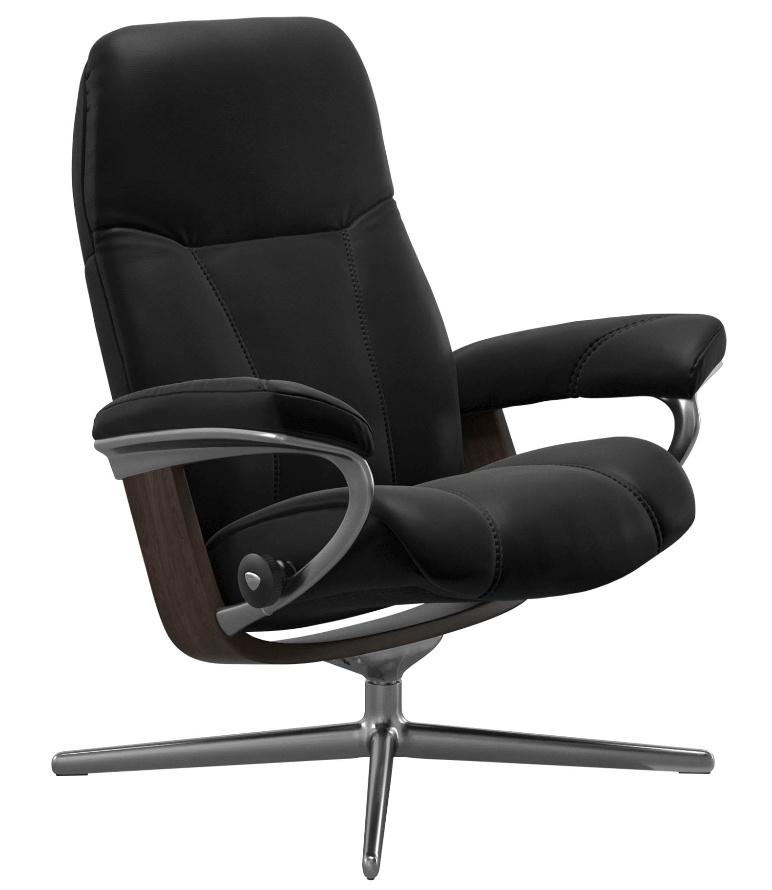 Stressless Relaxsessel "Consul", mit Cross Base, Größe S, M & L, Holzakzent günstig online kaufen