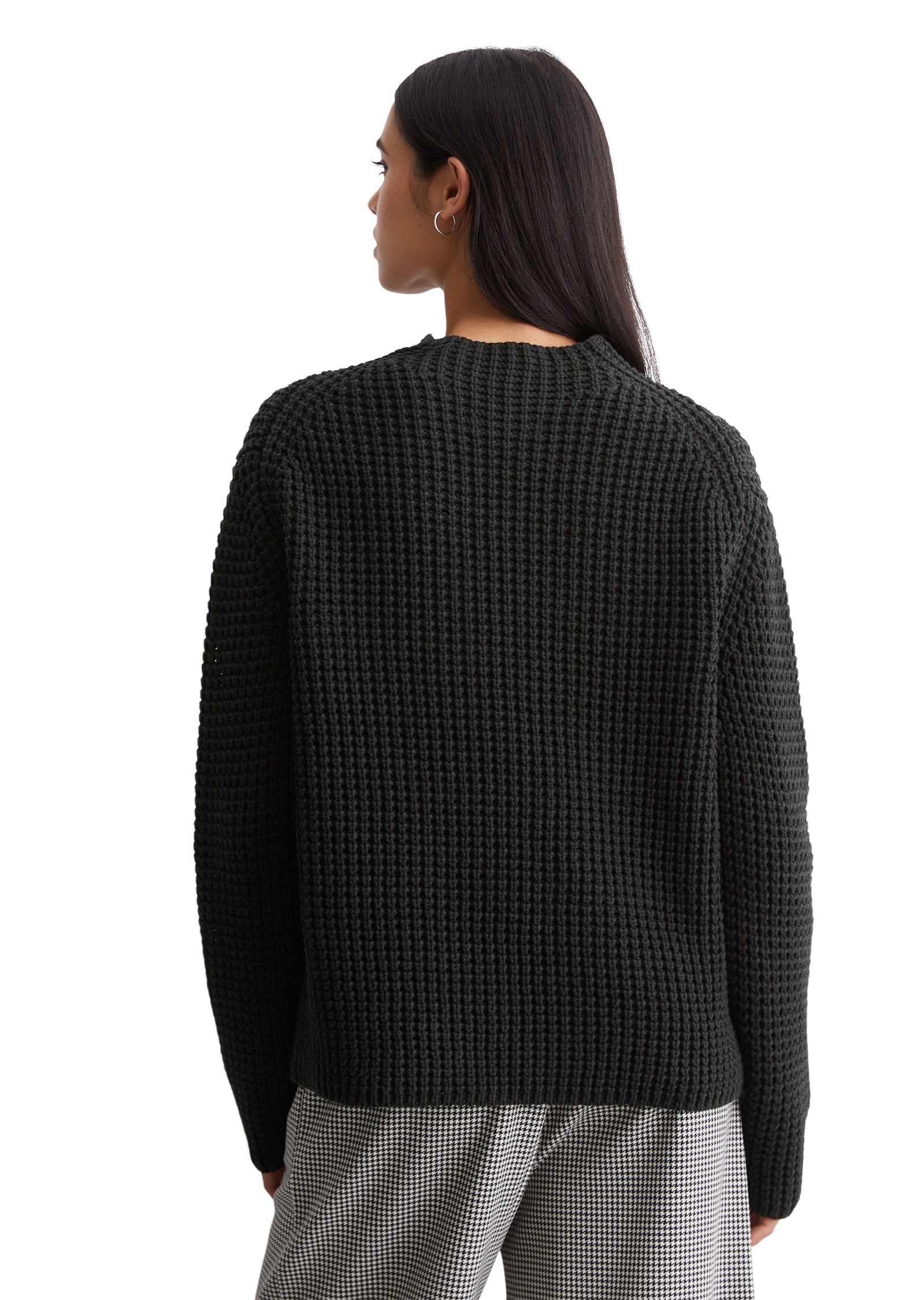 Marc O'Polo DENIM Stehkragenpullover, mit angesagtem Strickmuster