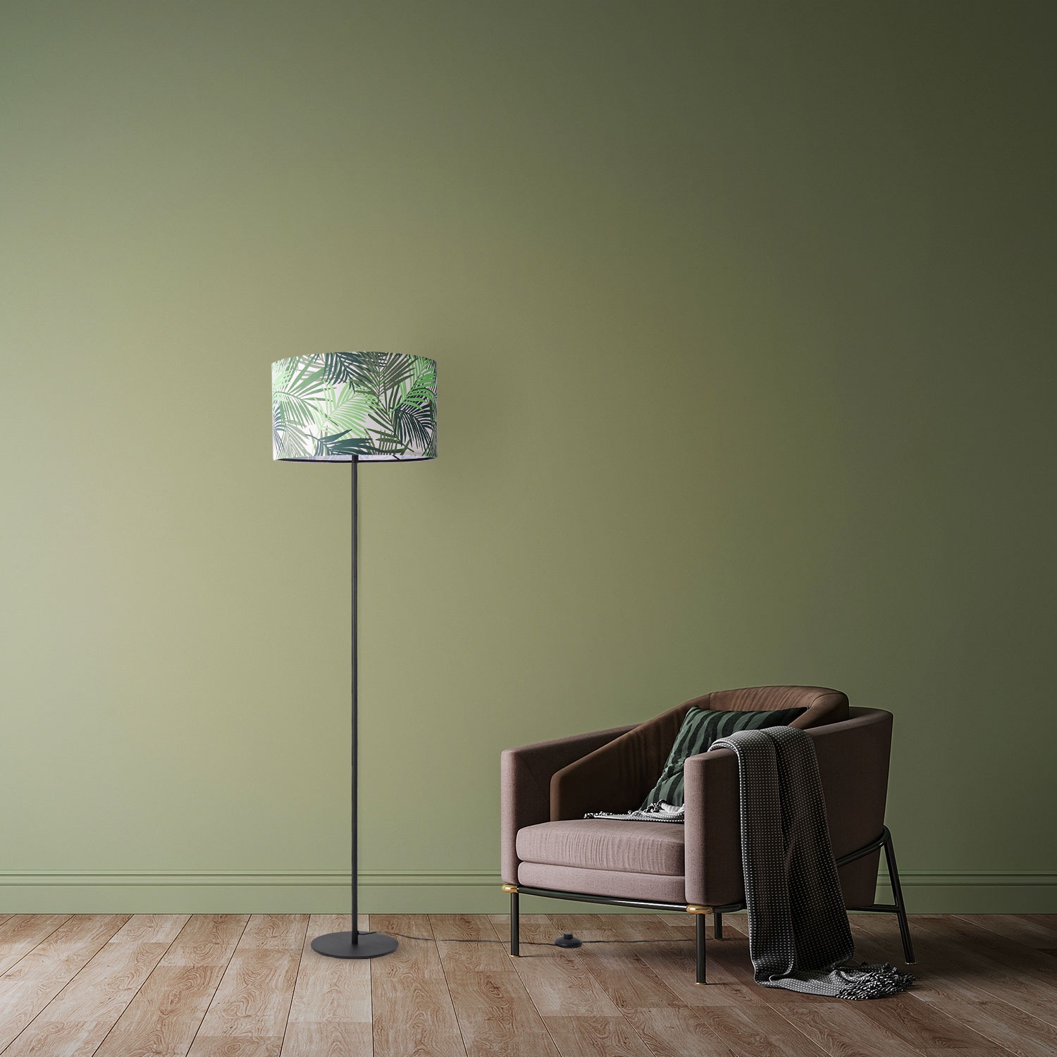 Paco Home Stehlampe »Ostende 534«, 1 flammig, Leuchtmittel E27   ohne Leuch günstig online kaufen