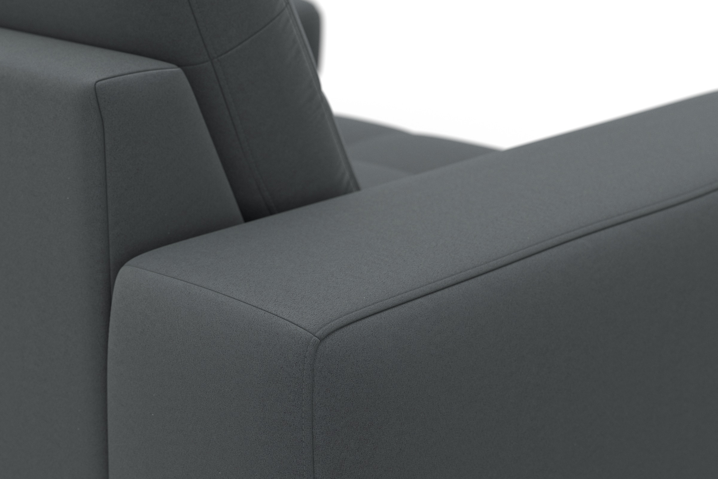 sit&more Ecksofa »Quincy L-Form«, wahlweise mit Bettfunktion und Bettkasten