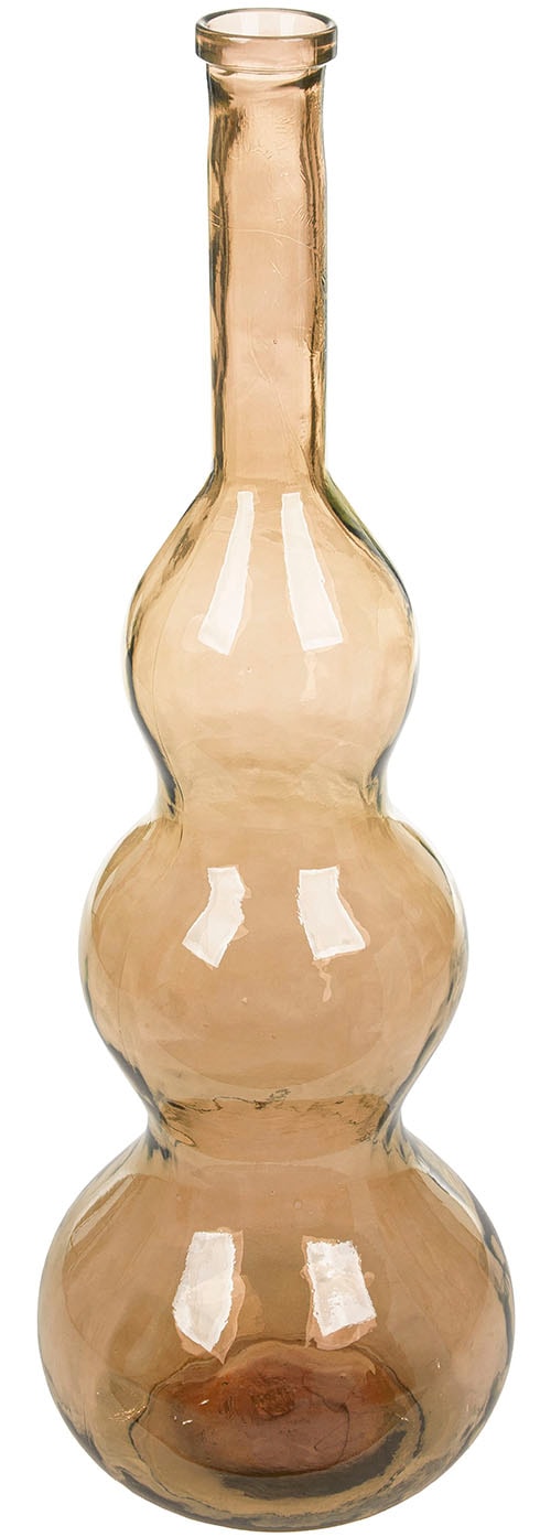 GILDE Bodenvase »Bodenvase bauchig "Balleros" braun«, (1 St.) günstig online kaufen