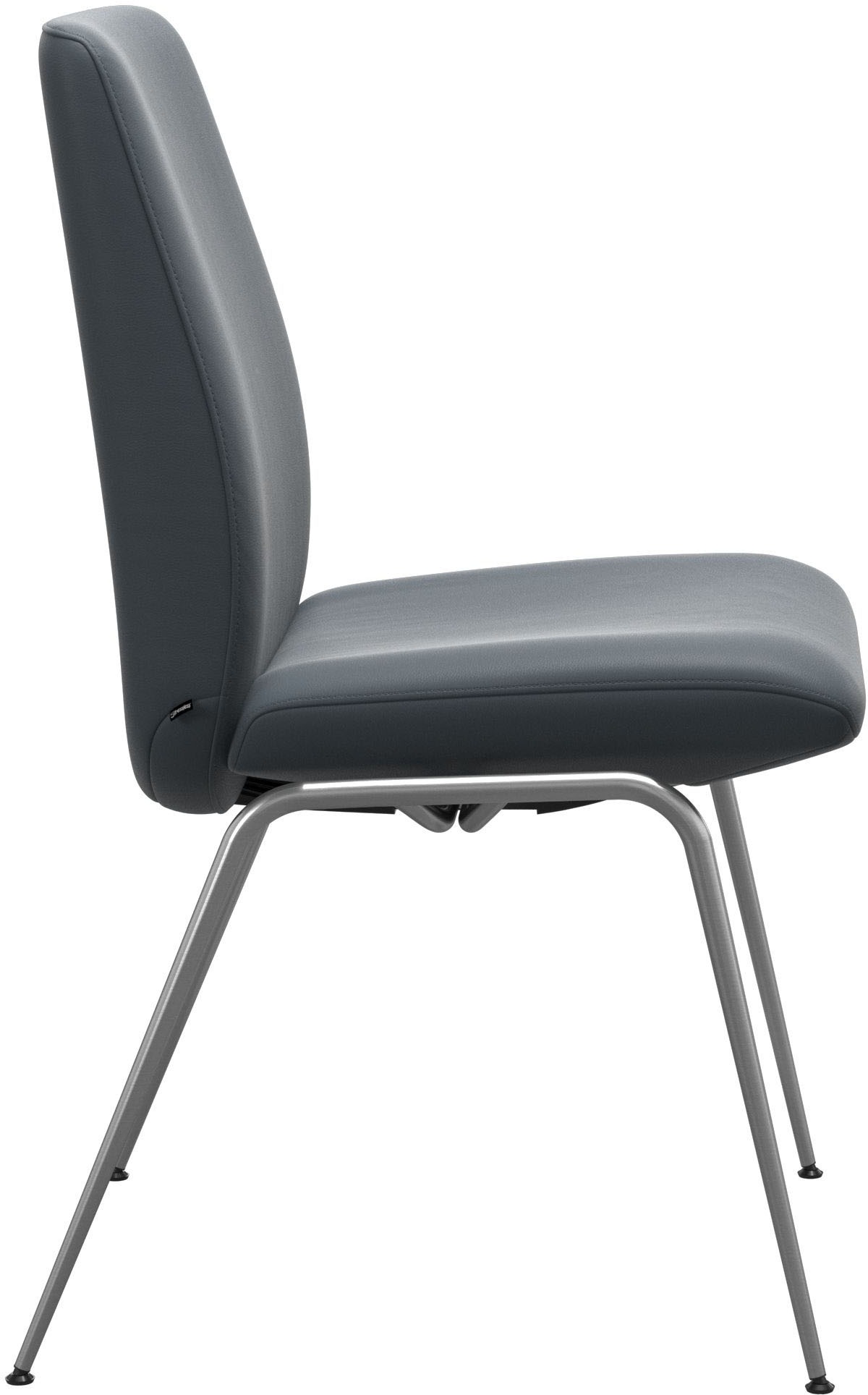 Stressless® Polsterstuhl »Laurel«, Leder BATICK, Low Back, Größe L, mit Beinen aus Stahl in Chrom matt