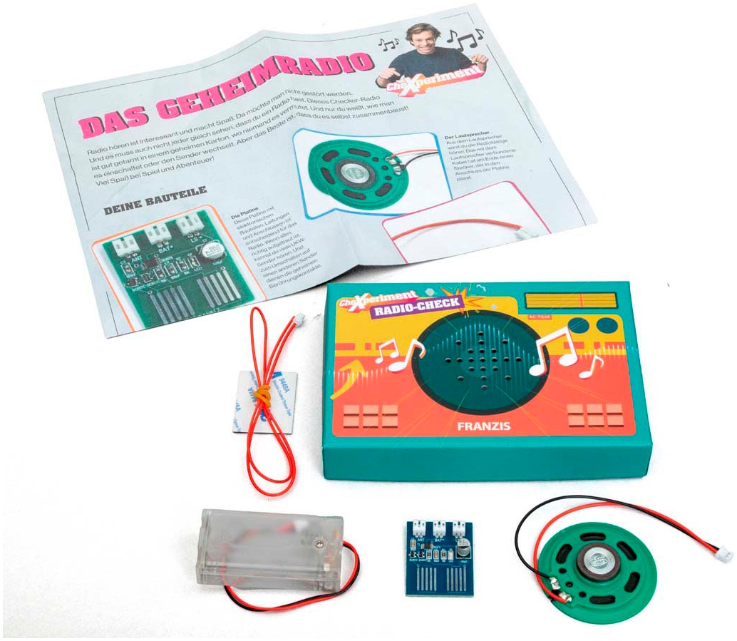 Franzis Experimentierkasten »Franzis: Checker Tobi CheXperiment Radio-Check«