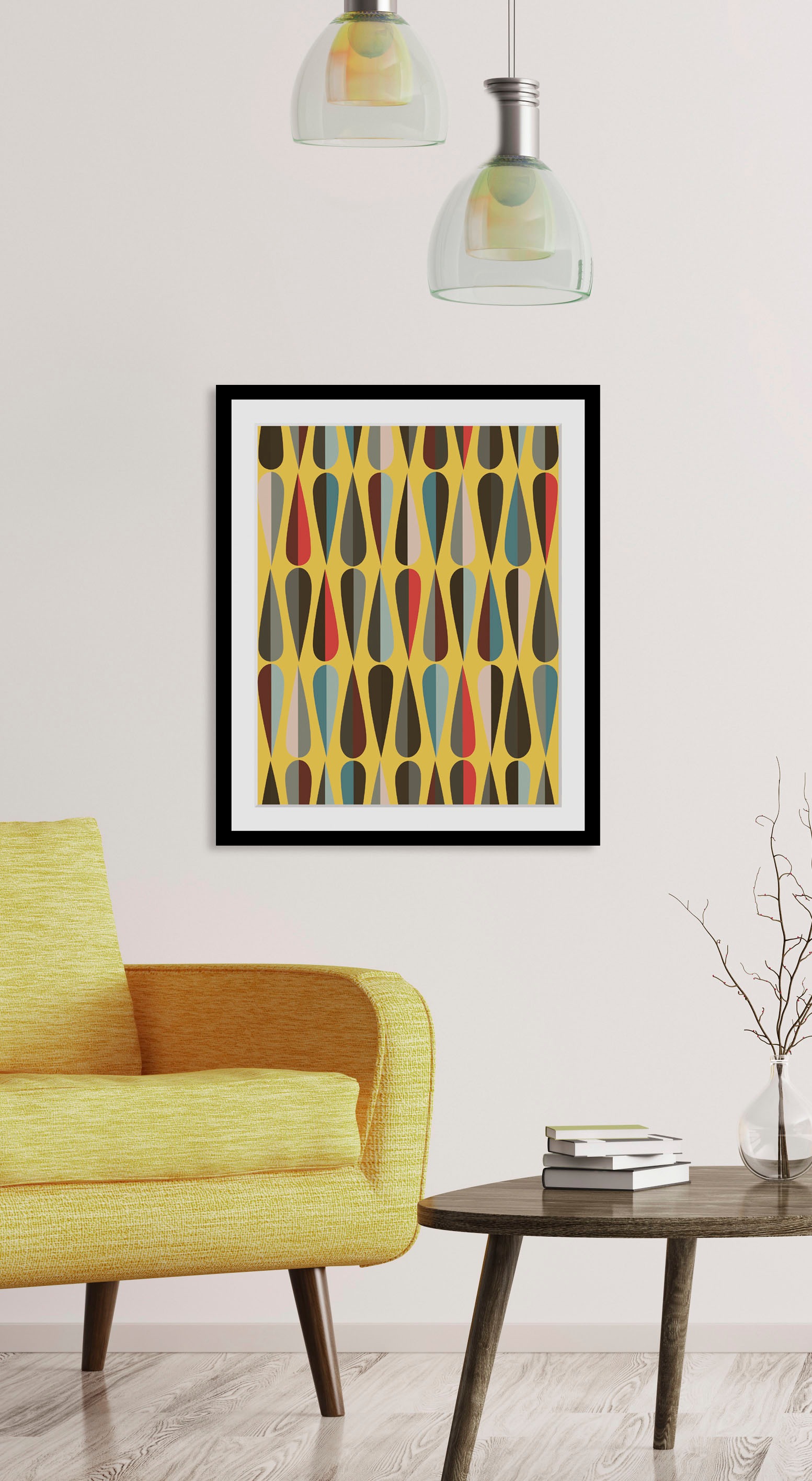 queence Bild »Rudy«, Abstrakt-Kunst-Figuren, (1 St.), HD Premium Poster-Dru günstig online kaufen