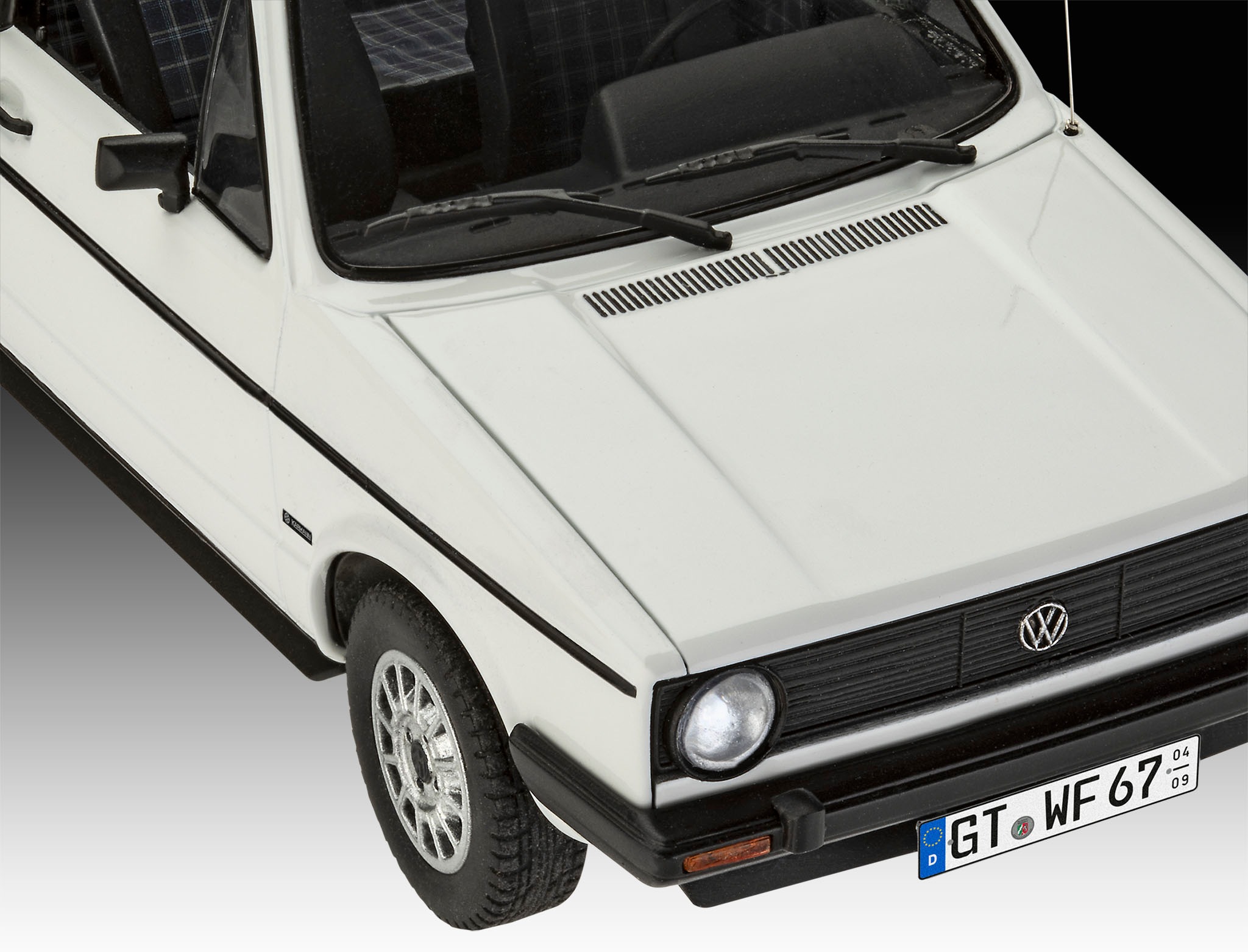 Revell® Modellbausatz »50 Jahre VW Golf 1, Jubiläumsset« 1:24 Made in Europe