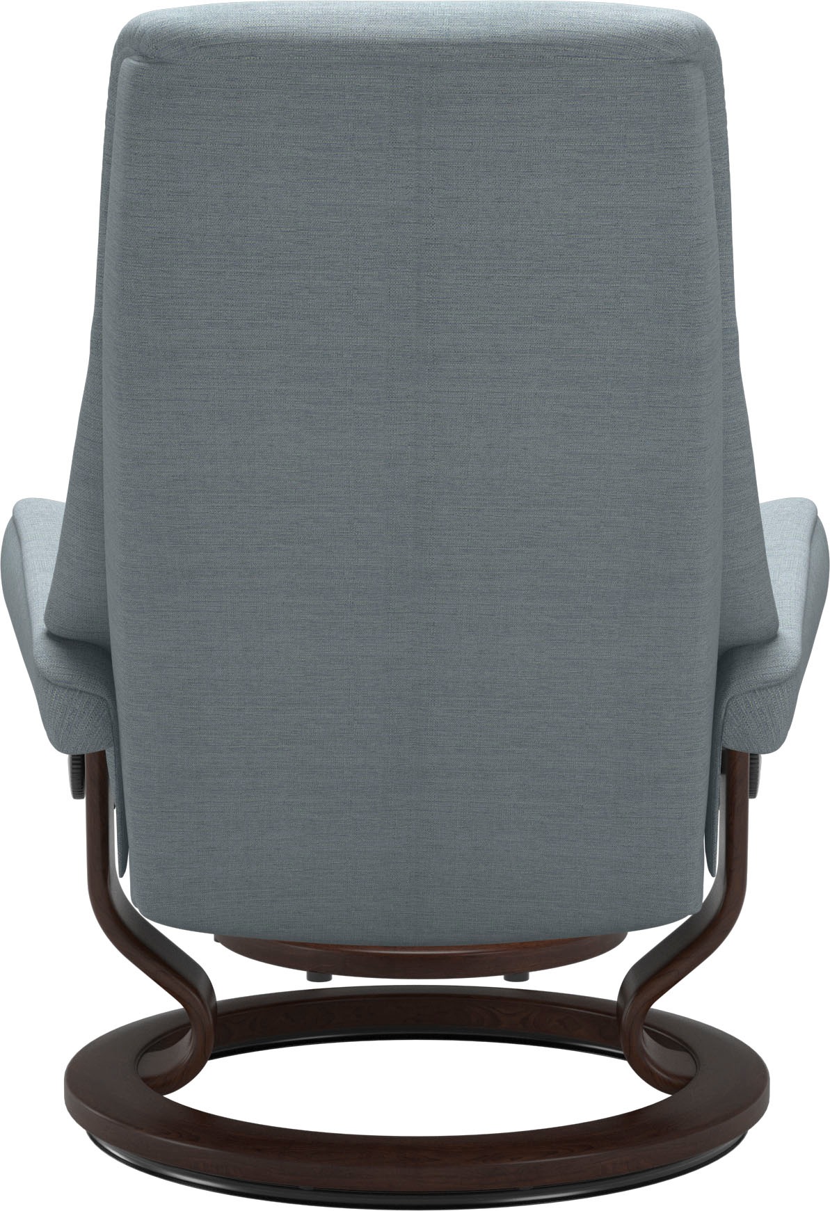 Stressless® Relaxsessel »View«, (Set, Relaxsessel mit Hocker), mit Classic Base, Größe M,Gestell Braun