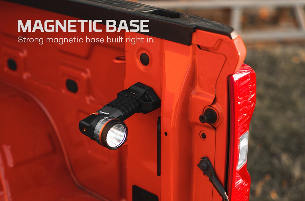 NEBO LED Taschenlampe »Nebo LUXTREME SL100« Set, Taschenlampe inkl. Ladekabel, 2 Stk. tlg. Leuchtet bis zu 1,6 km weit!