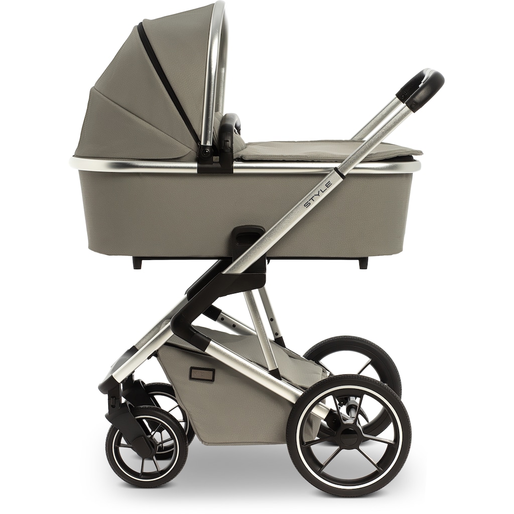 Moon Kombi-Kinderwagen »Style, taupe«, 22 kg, ; Kinderwagen