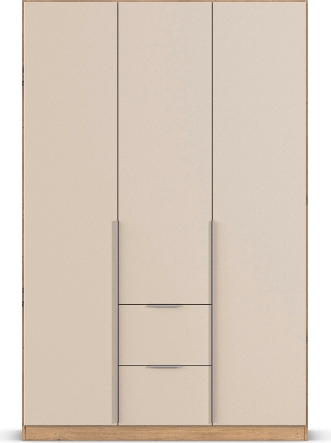 rauch Drehtürenschrank »Kleiderschrank Schrank Garderobe AGORDO mit Dekor- oder Hochglanzfront«, (in zwei Griff-Farben mit Dekor- oder Hochglanzfront), mit Außenschubkästen, in 6 Breiten und 2 Höhen MADE IN GERMANY