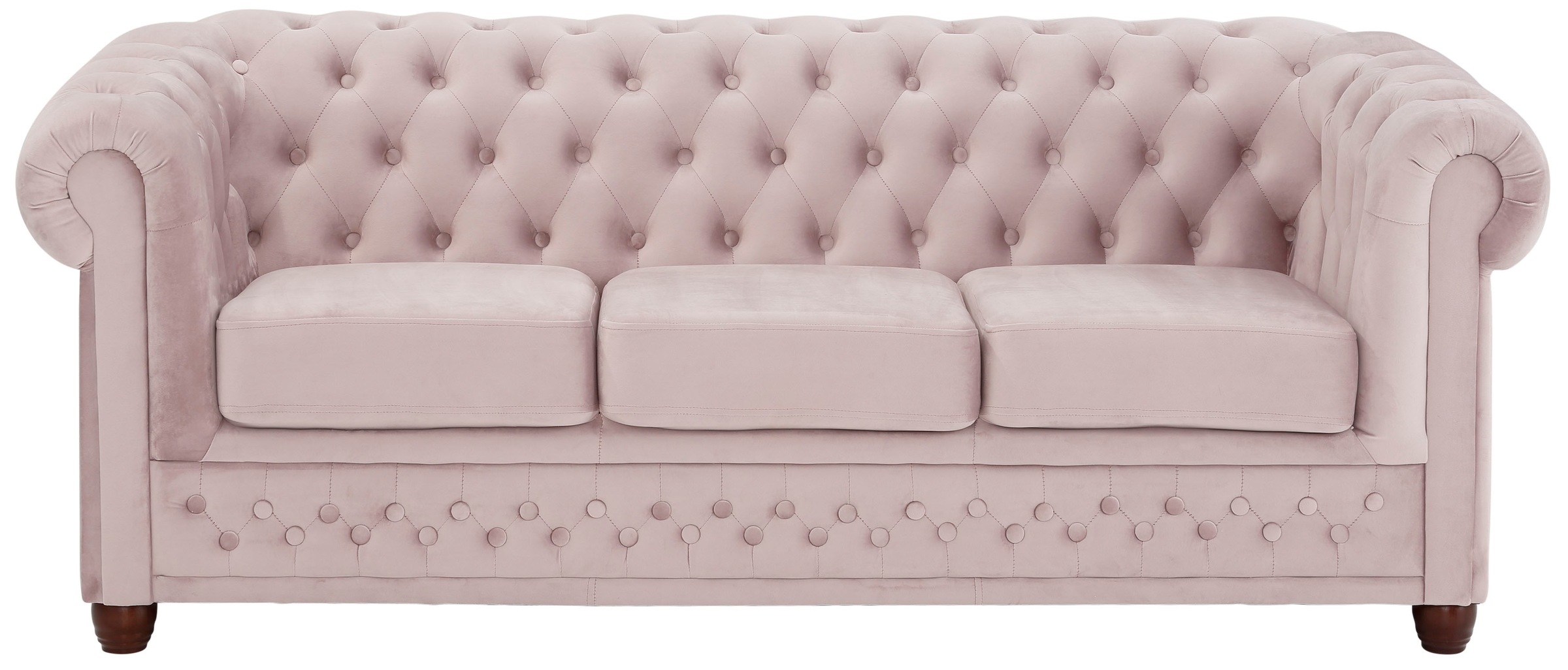 Home affaire Chesterfield-Sofa New Castle, mit hochwertiger Knopfheftung in günstig online kaufen