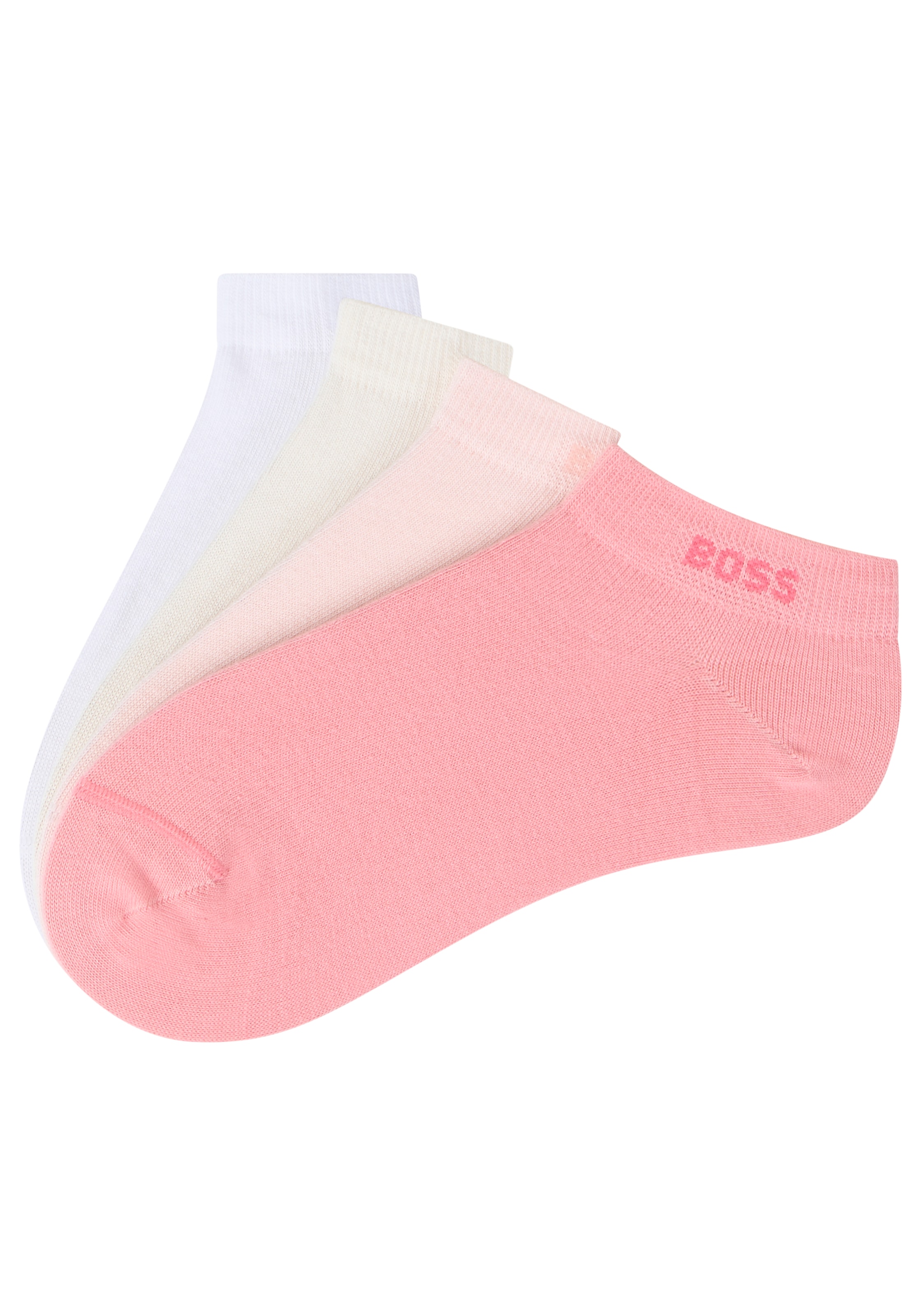 BOSS Sneakersocken »5P AS Logo CC W« Packung, 5er, 5 Paar tlg. mit BOSS-Logoschriftzug