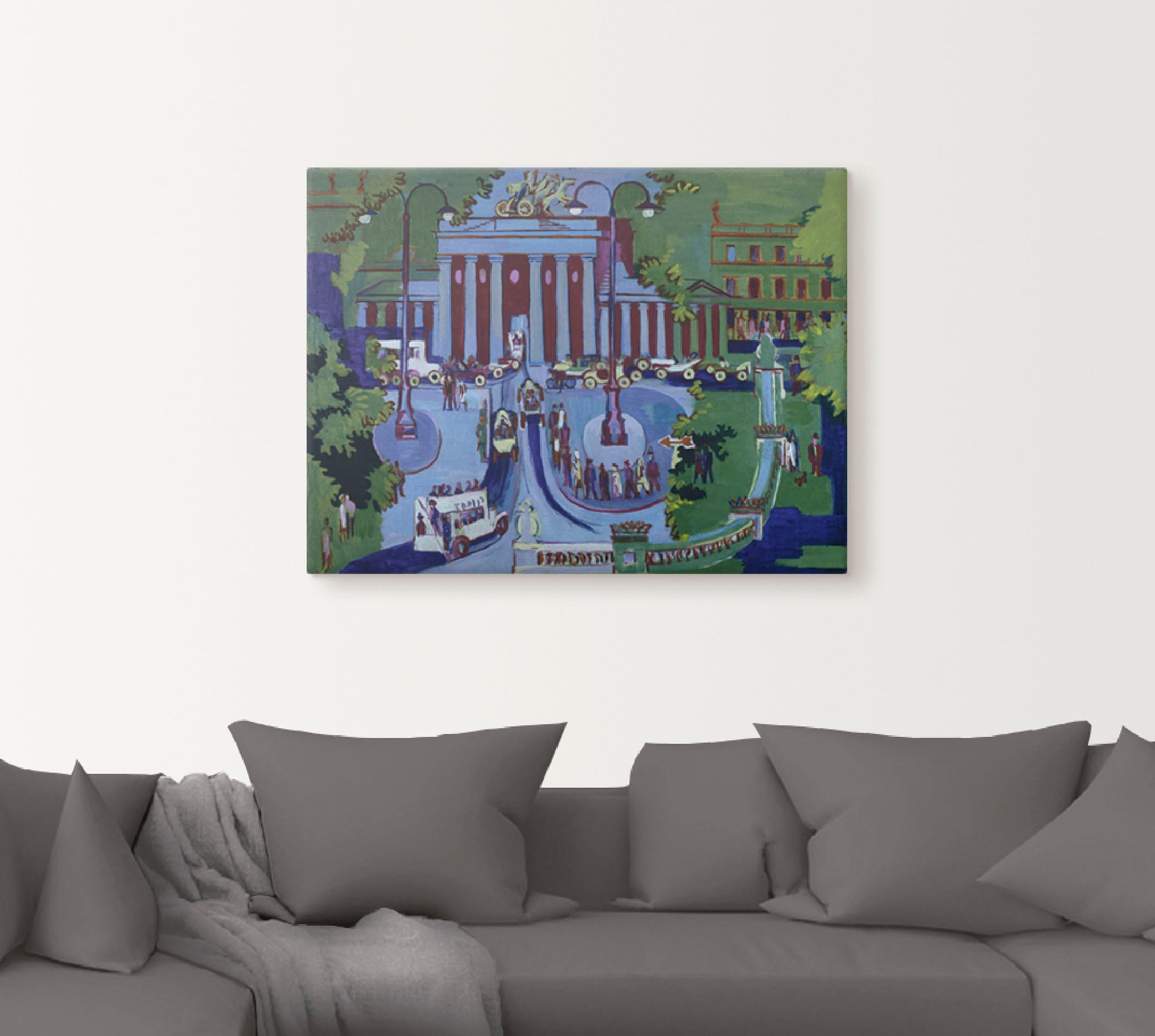 Artland Wandbild »Brandenburger Tor.«, Deutschland, (1 St.), als Leinwandbild, Wandaufkleber oder Poster in versch. Größen