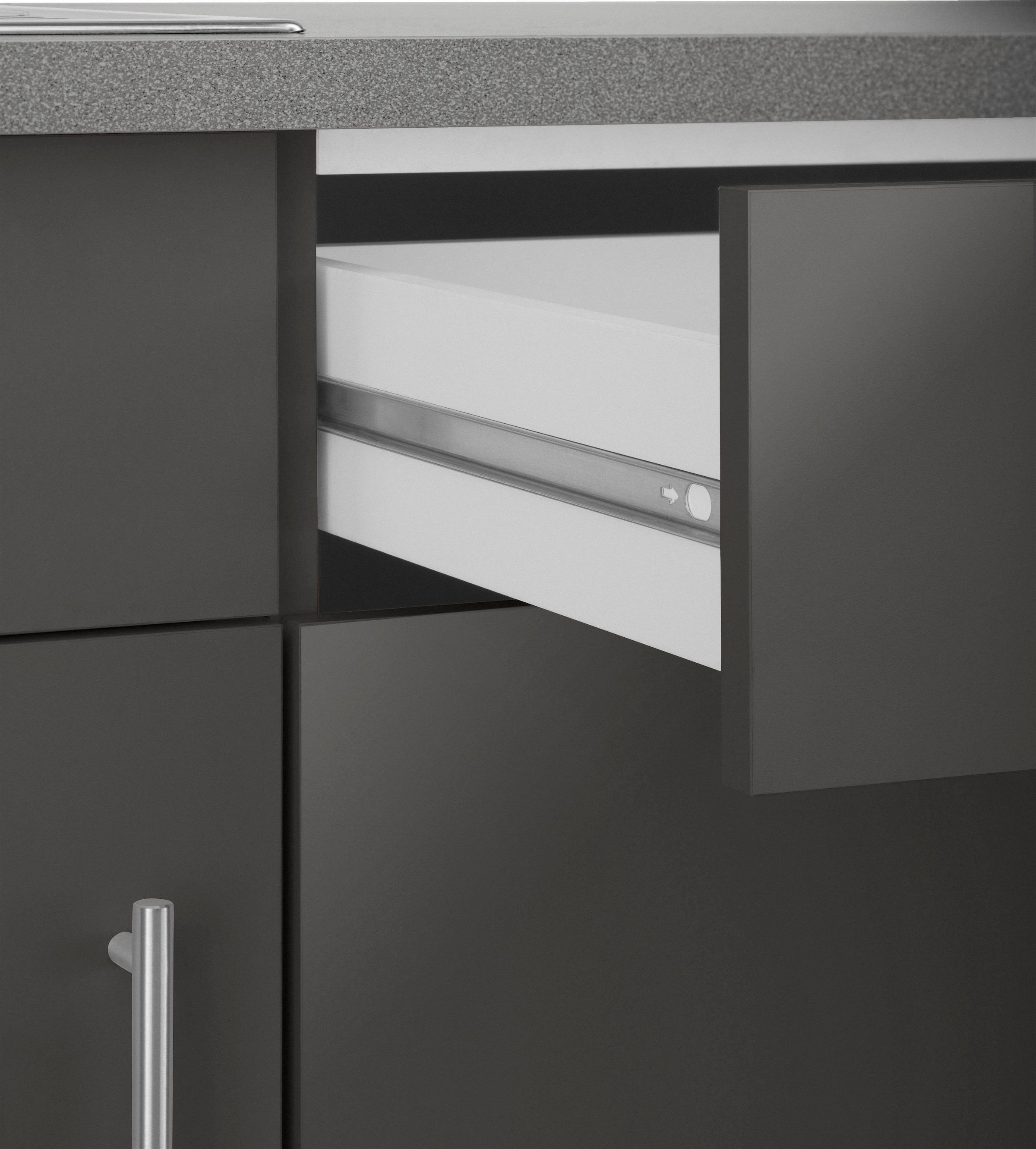 wiho Küchen Pantryküche »Cali«, ohne E-Geräte, Breite 160 cm