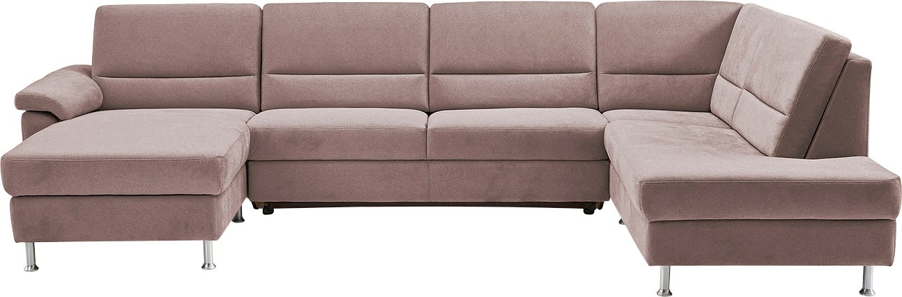 CALIZZA INTERIORS Wohnlandschaft "Onyx U-Form", (3 St.), wahlweise mit Bett günstig online kaufen