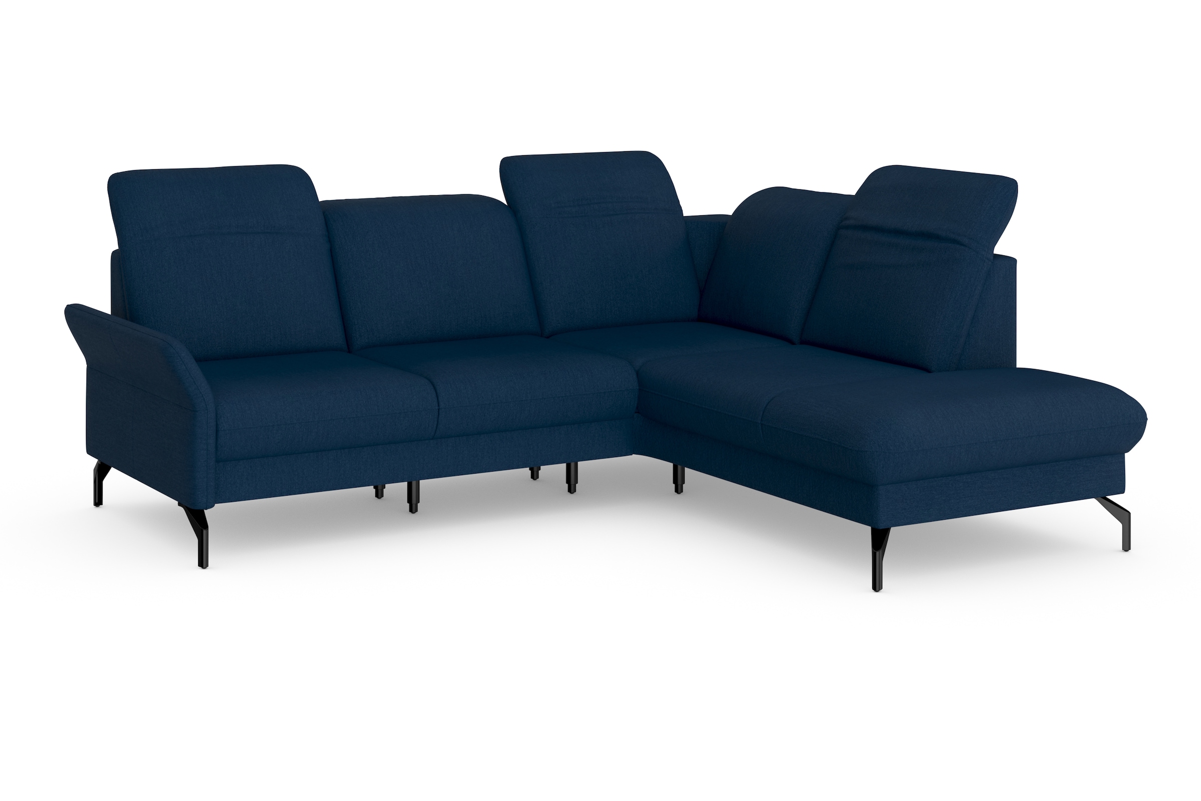 sit&more Ecksofa »Fashion L-Form«, wahlweise mit Kopfteilverstellung und Vorziehsitz, motorisch