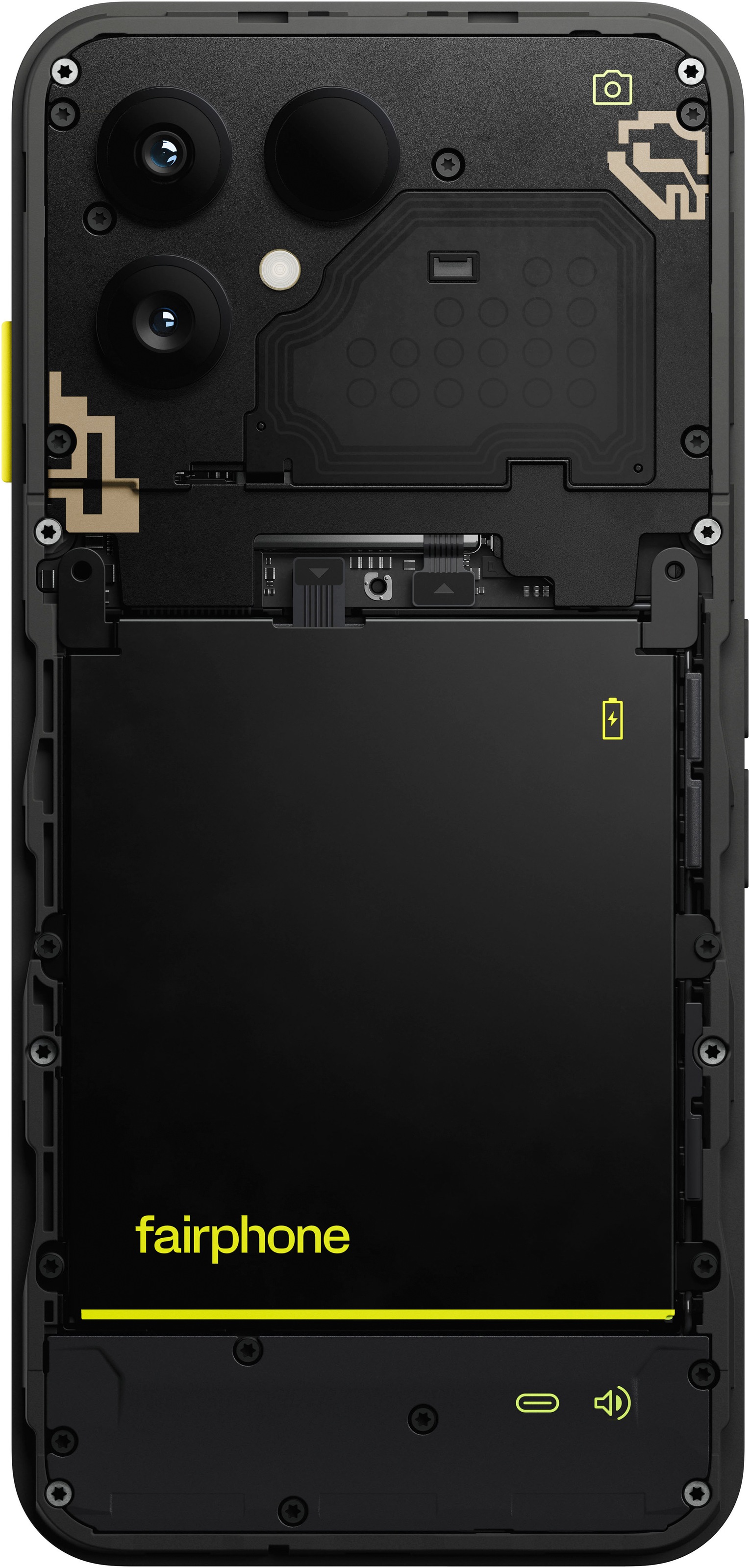Fairphone Smartphone »Gen. 6«, Horizon Black