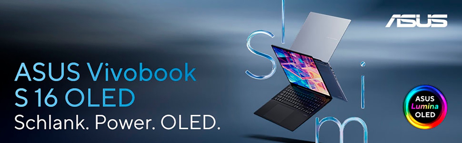 Asus Notebook »Vivobook S 16 OLED S5606MA-MX190W«, 40,6 cm, / 16 Zoll, Intel, Core Ultra 9, ARC, 1000 GB SSD