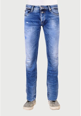 Le Temps Des Cerises Straight-Jeans »700/11«, im lässigen Used-Look kaufen