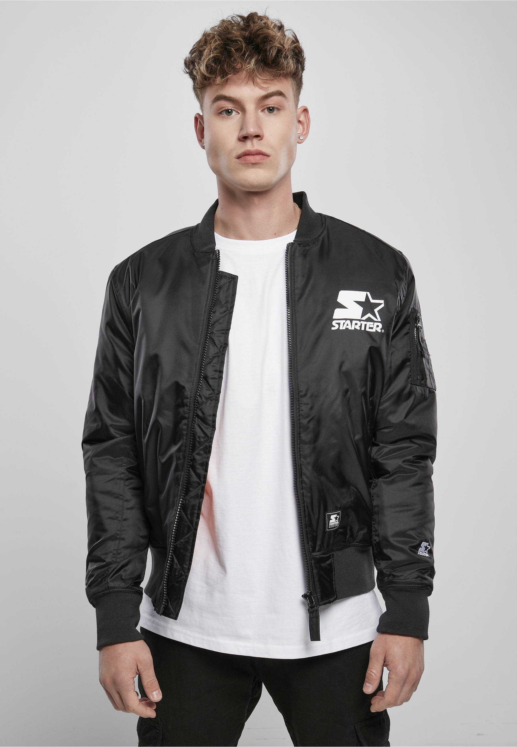 Starter Black Label Bomberjacke »Starter Black Label Herren« 1 Stk. tlg. ohne Kapuze