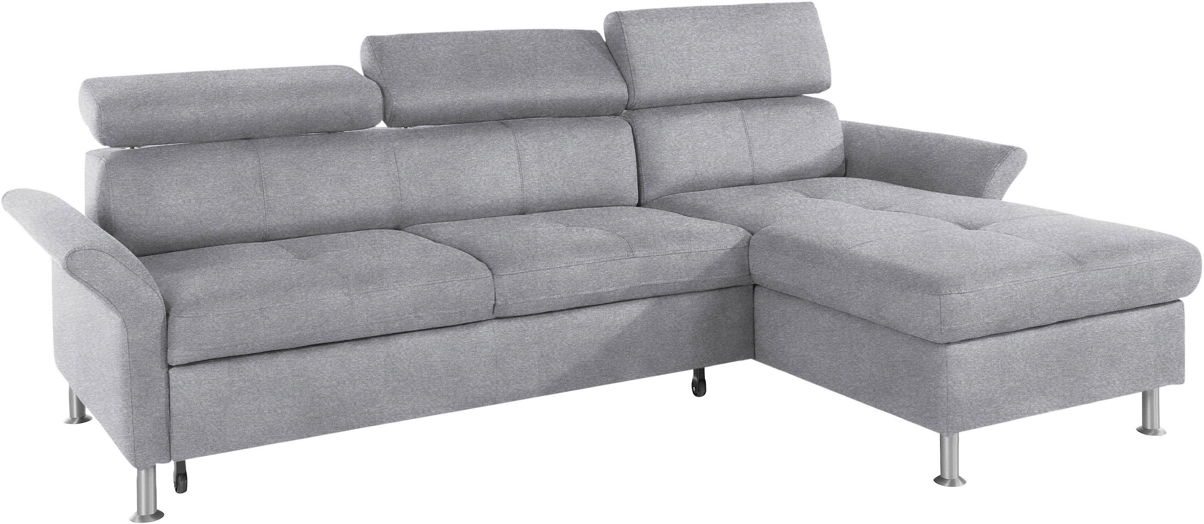 exxpo - sofa fashion Ecksofa »Maretto, bequem & komfortabel, bodenfrei, Bre günstig online kaufen