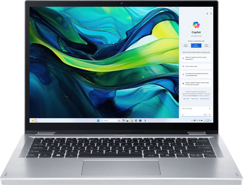 Acer Convertible Notebook »AGSP14-31PT-C3KF«, 35,56 cm, / 14 Zoll, Intel, Intel Graphics, 512 GB SSD