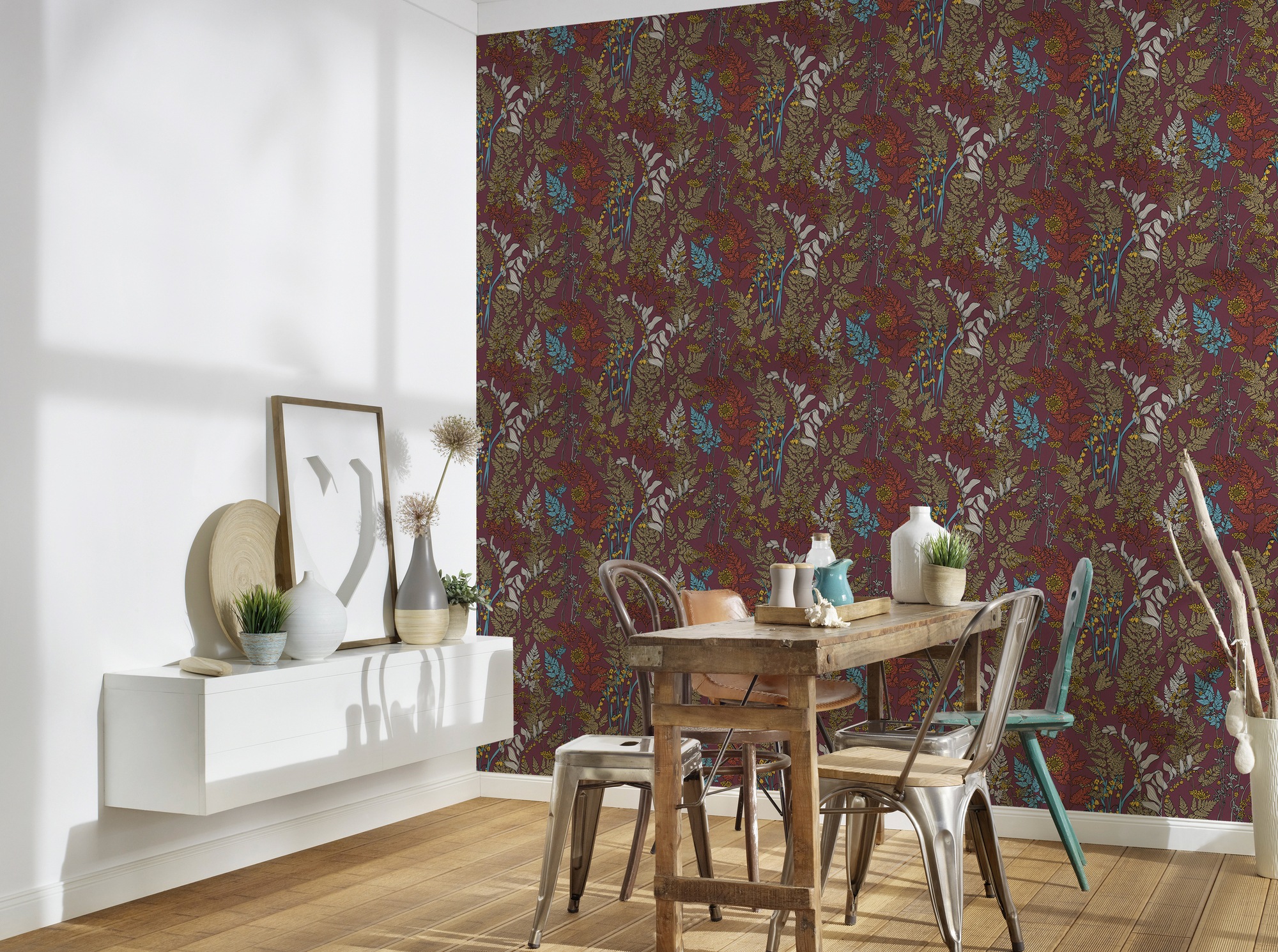 Architects Paper Vliestapete »Floral Impression«, floral-botanisch-Wald, Tapete Blumen Tapeten Wohnzimmer Schlafzimmer Küche modern Design Büro
