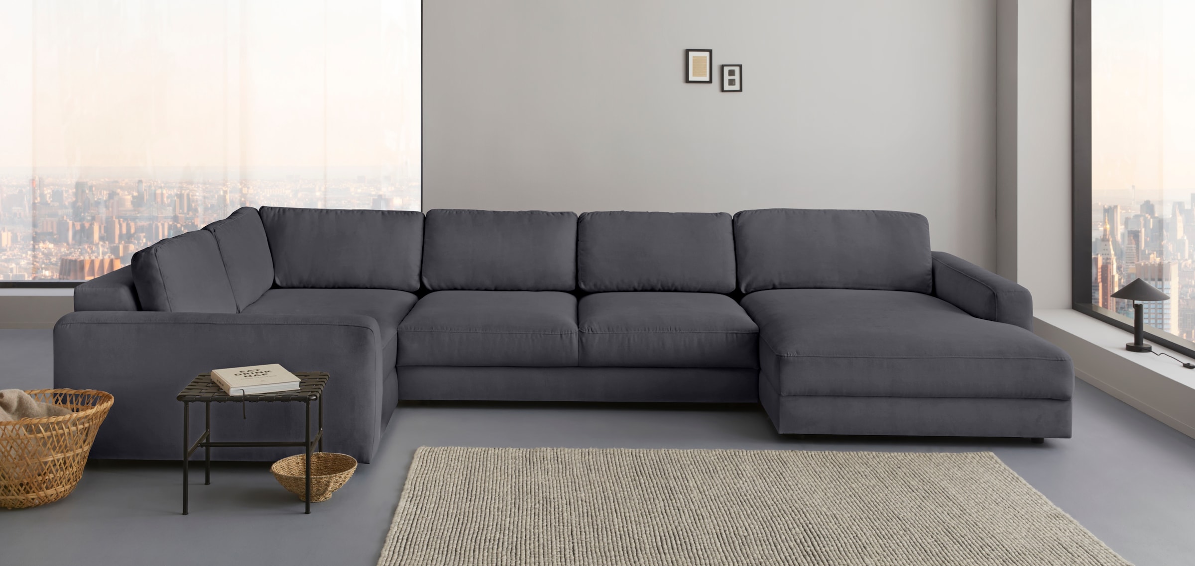 Places of Style Sofa-Mittelelement »Bloomfield«, passende Erweiterung zu den Garnituren "Bloomfield"