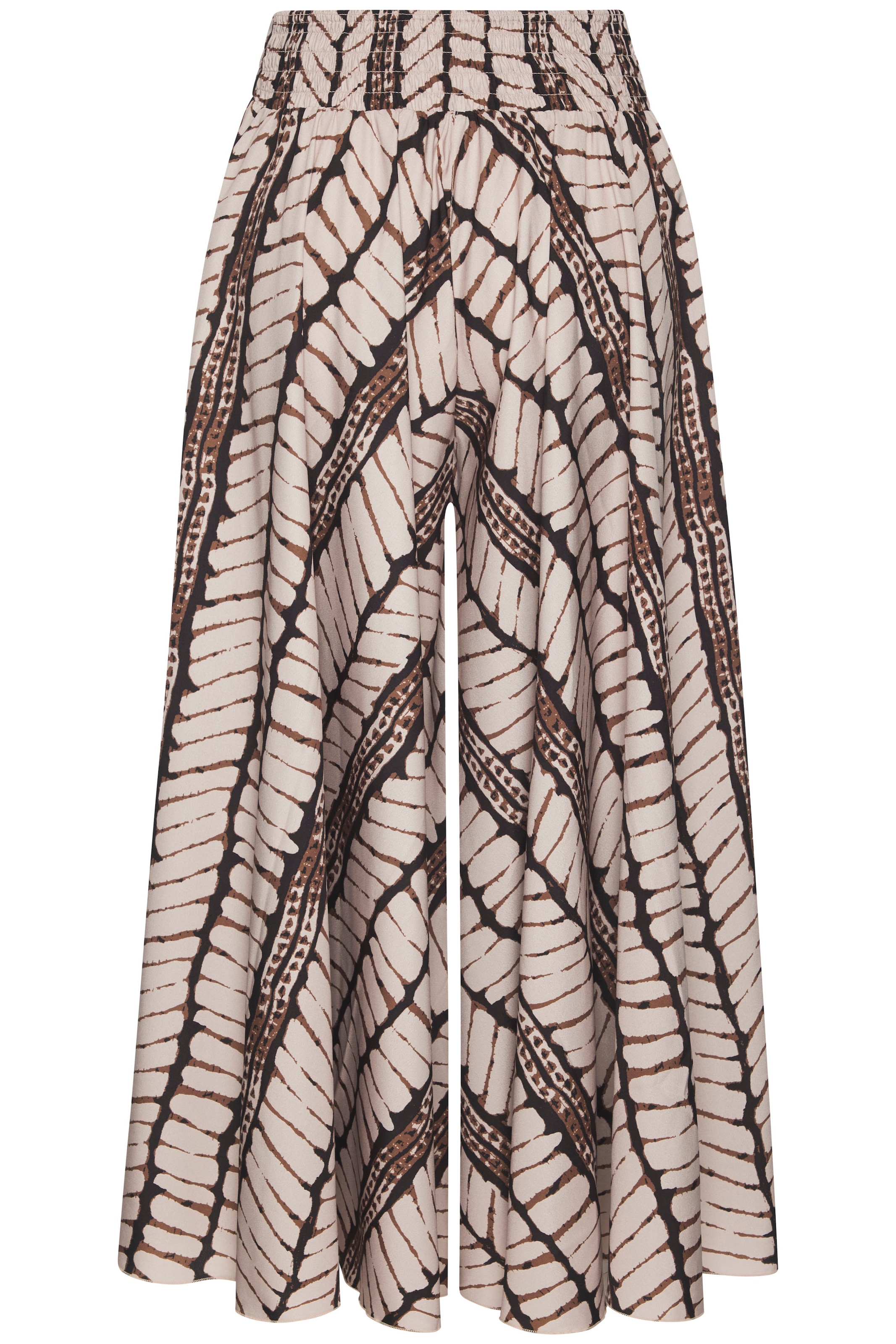 LASCANA Hosenrock, mit Alloverdruck, Culotte, extraweites Bein