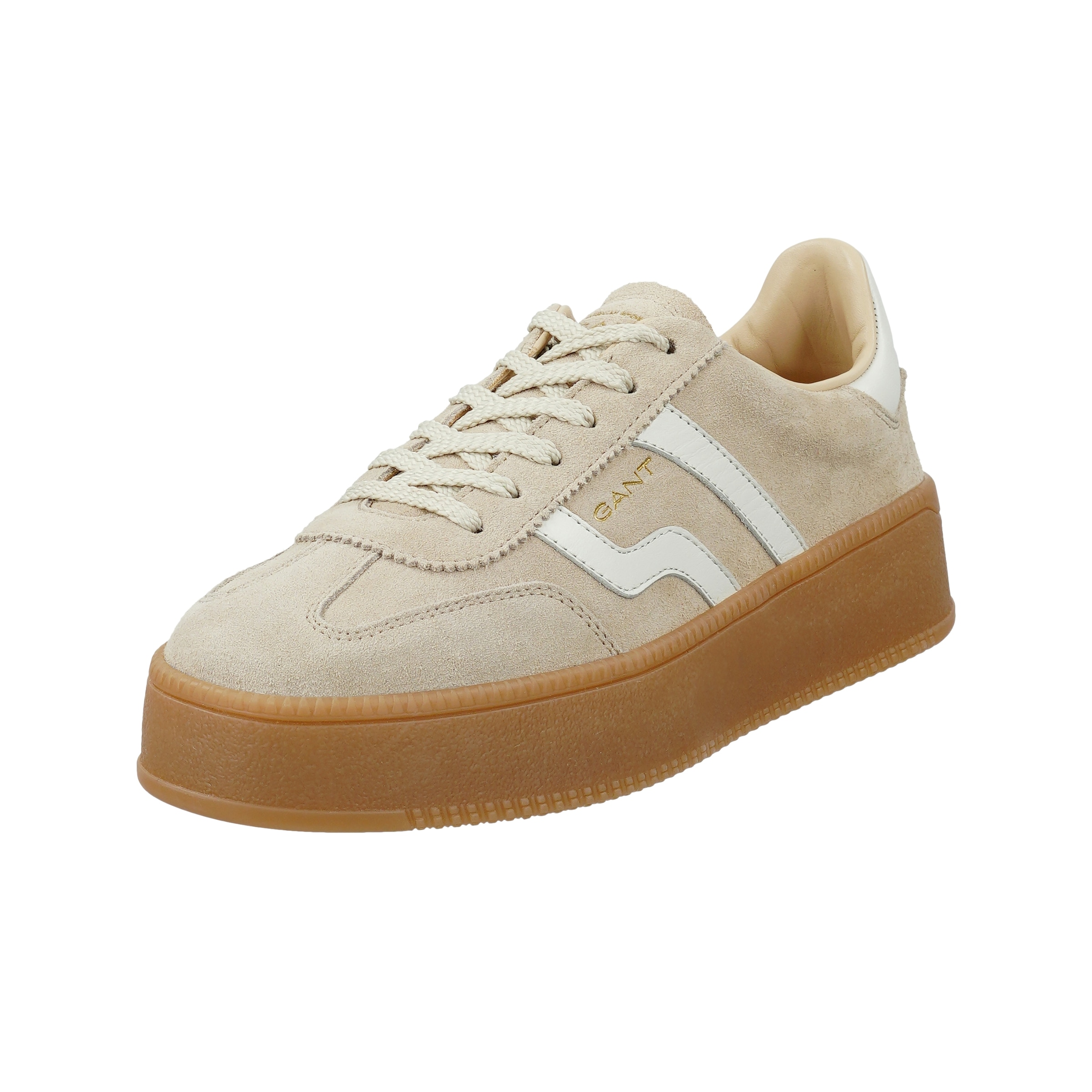 Gant Plateausneaker »Cuzmani«  Retro Sneaker, Schnürschuh, Freizeitsneaker mit Lederfutter