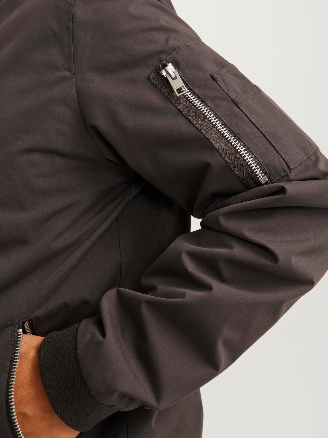 Jack & Jones Blouson »JJERUSH BOMBER NOOS«, ohne Kapuze, mit Reißverschlusstaschen