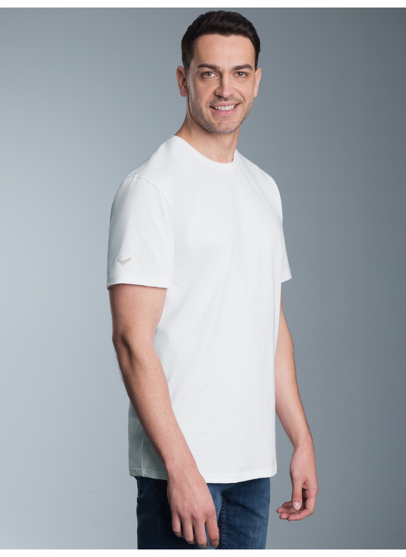 Trigema T-Shirt »TRIGEMA T-Shirt aus 100% Biobaumwolle«, (1 tlg.)