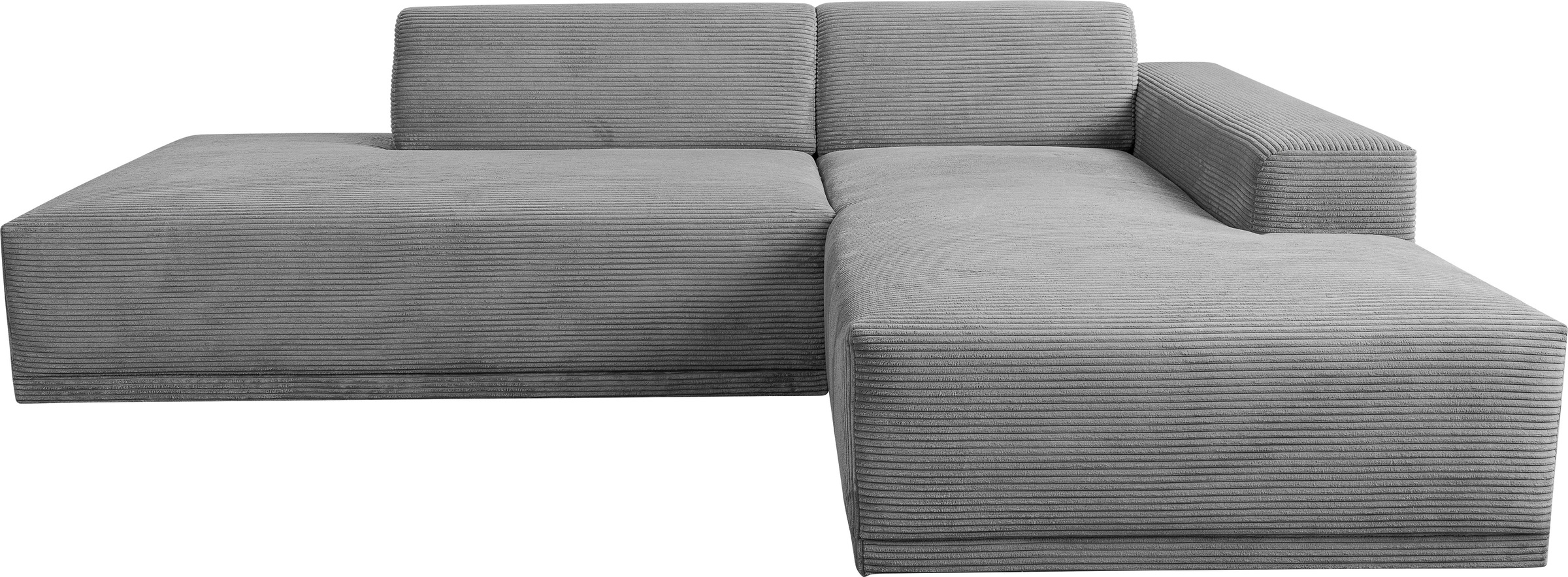 WERK2 Ecksofa »Apollo, hoher Sitzkomfort, aktuelles Design, Breite 264cm, L günstig online kaufen