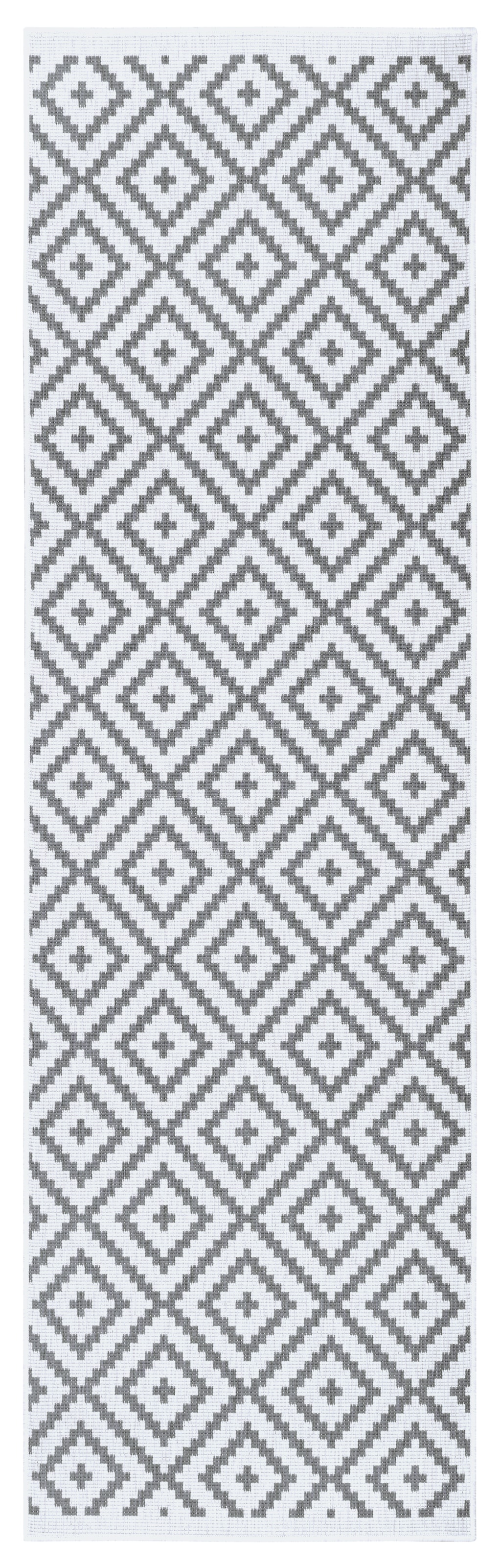 my home Läufer »Ronda Wendeteppich«, rechteckig, 5 mm Höhe, Sisal-Optik, Flachgewebe, In- und Outdoor, geometrisches Boho Design